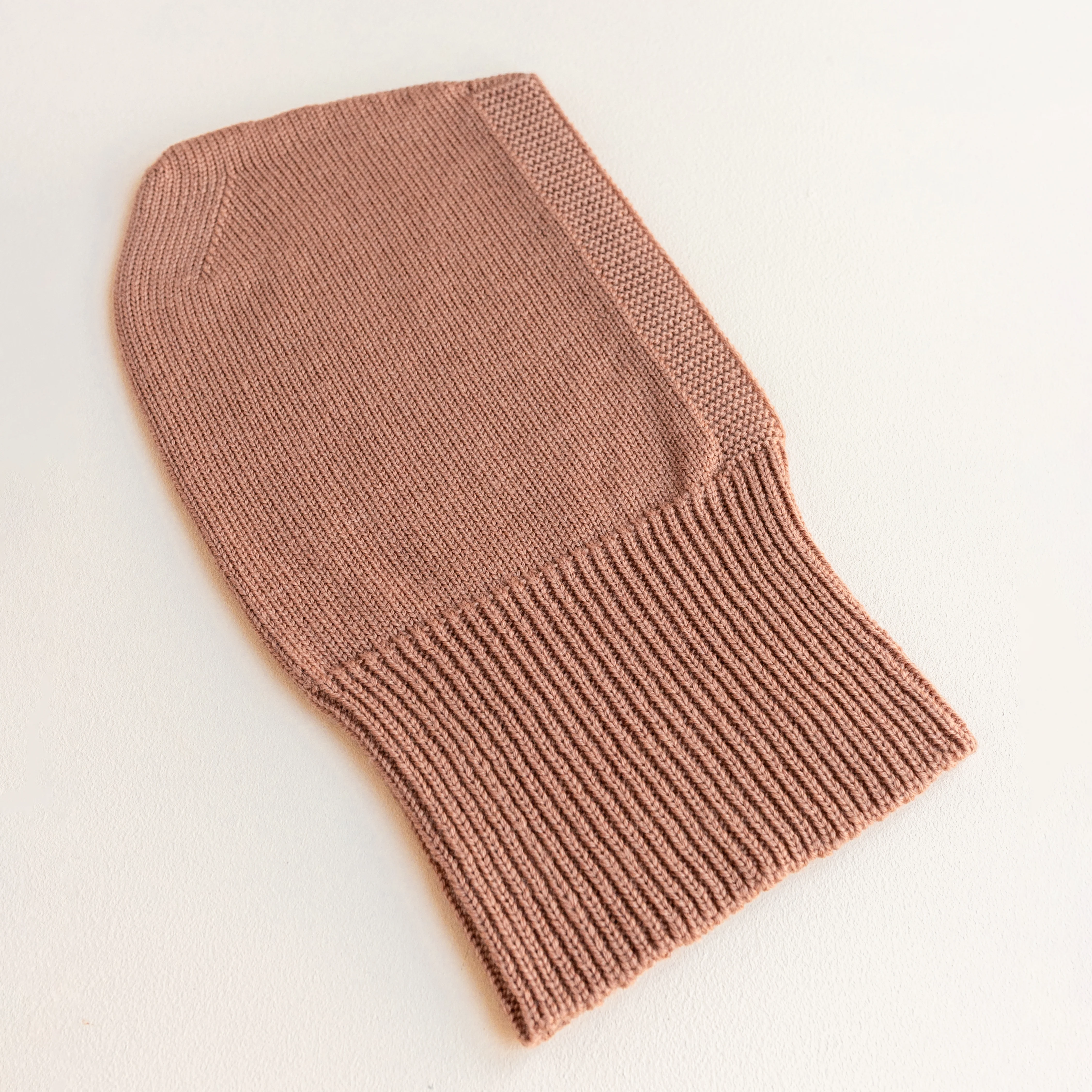 Baby & Kids Merino Wool Eddy Balaclava - Terracotta - Image 3
