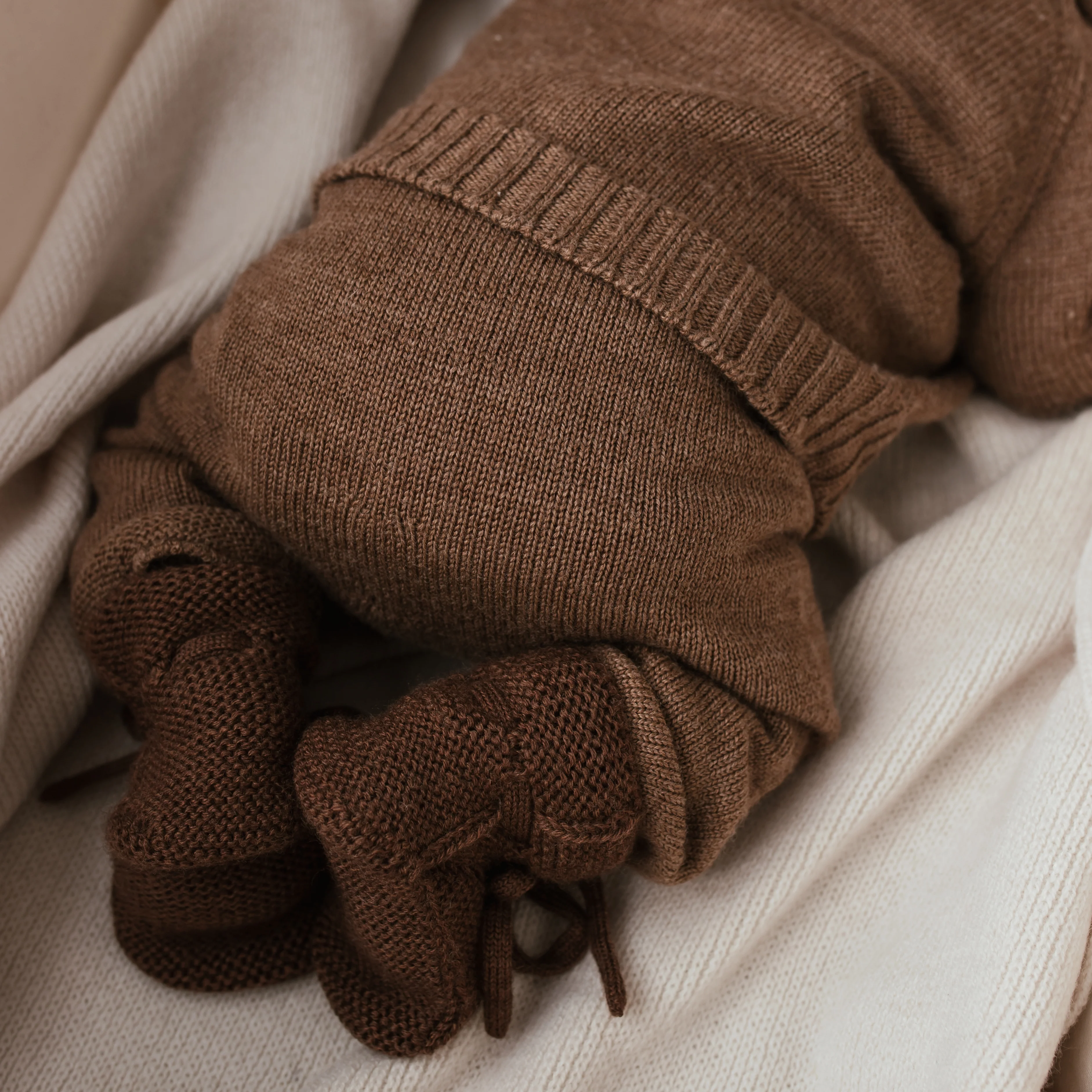 Baby & Kids Merino Wool Guido Pants - Mocha - Image 5