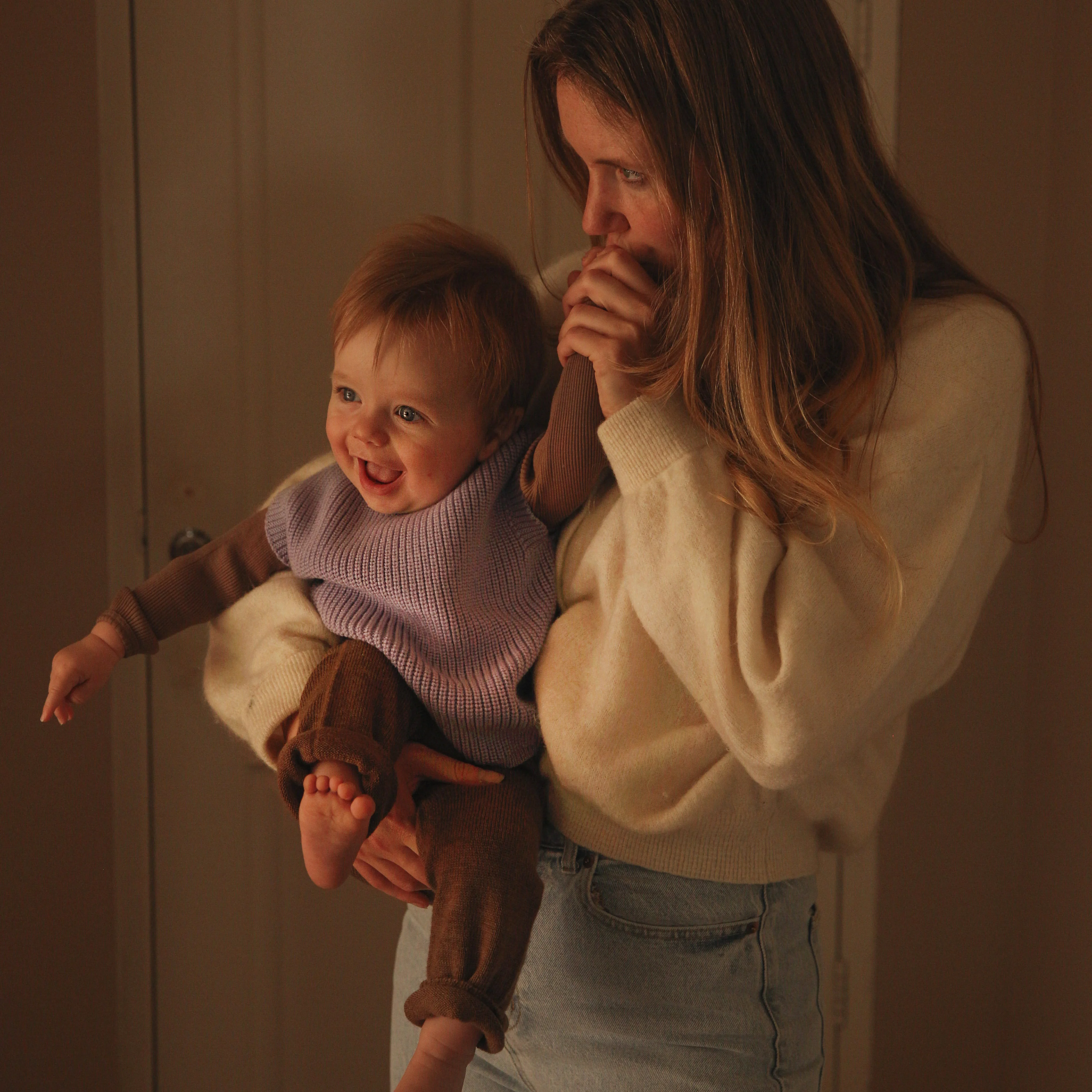 Baby & Kids Merino Wool Guido Pants - Mocha - Image 7