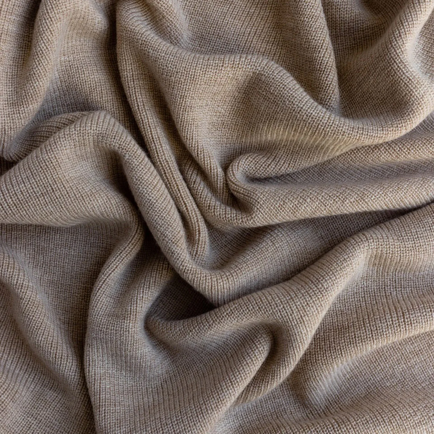 Merino Wool Felix Swaddle/Baby Blanket - Sand - Image 7
