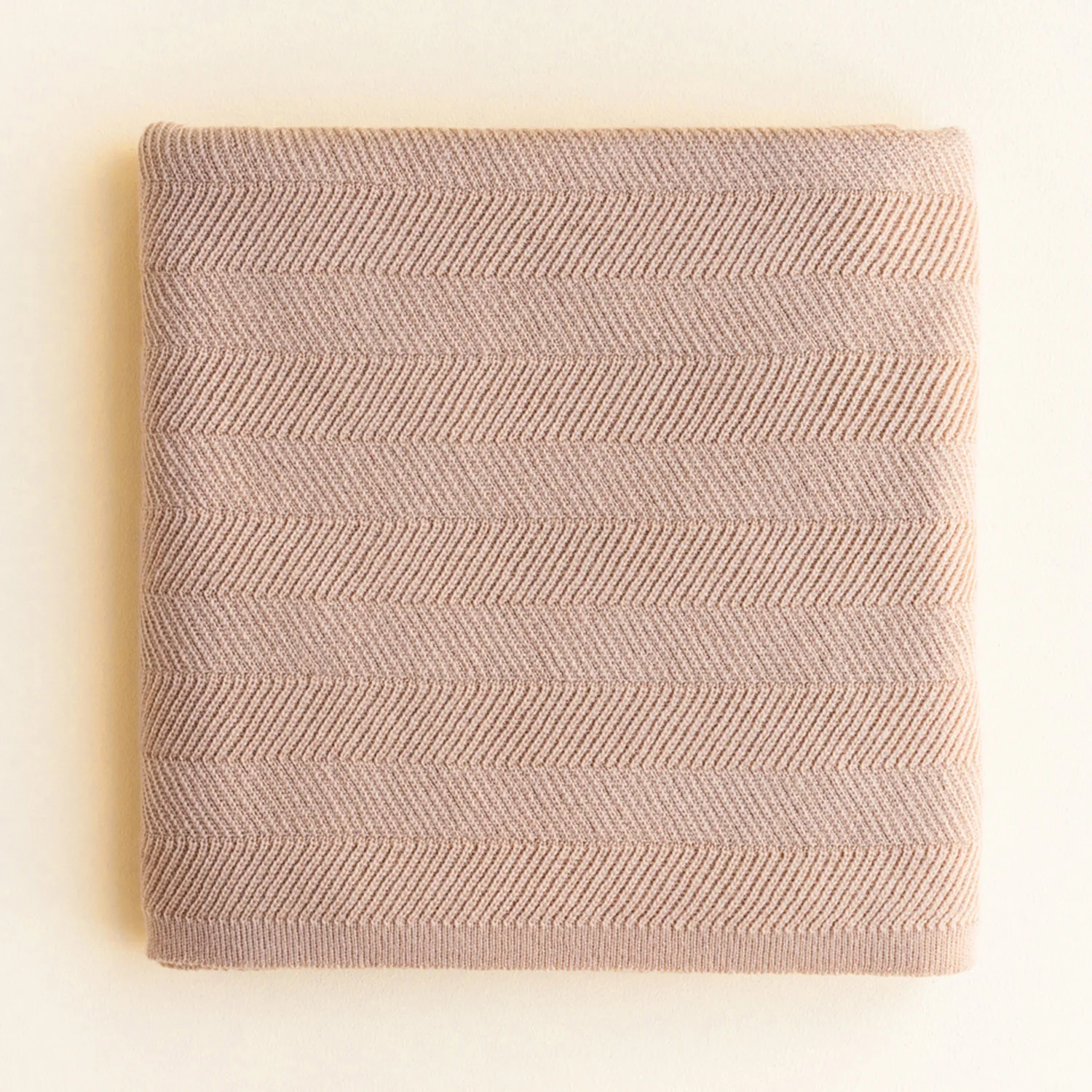 Merino Wool Freddie Blanket/Swaddle - Rose - Image 8
