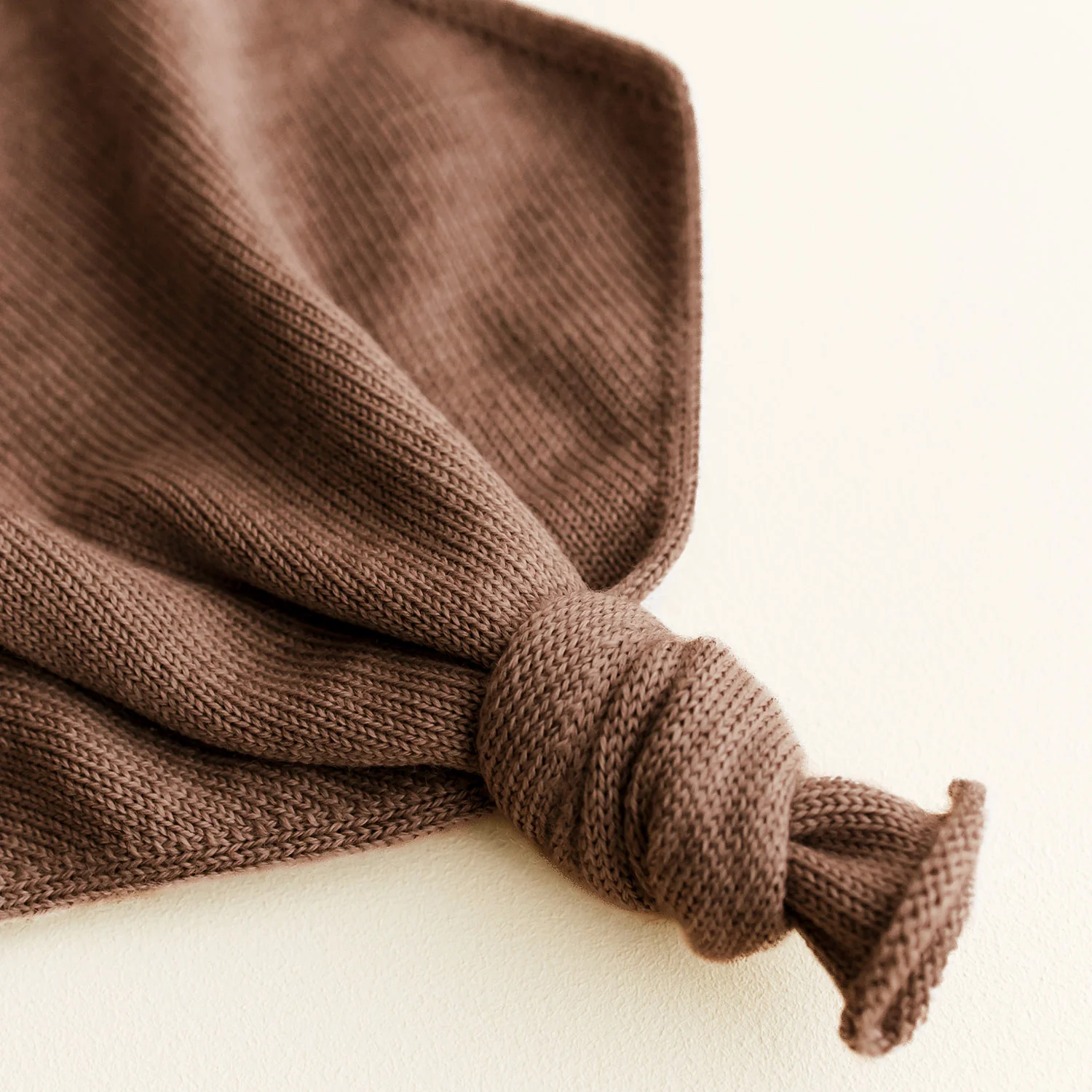 Merino Wool Tokki Teddy Comforter - Mocha - Image 4