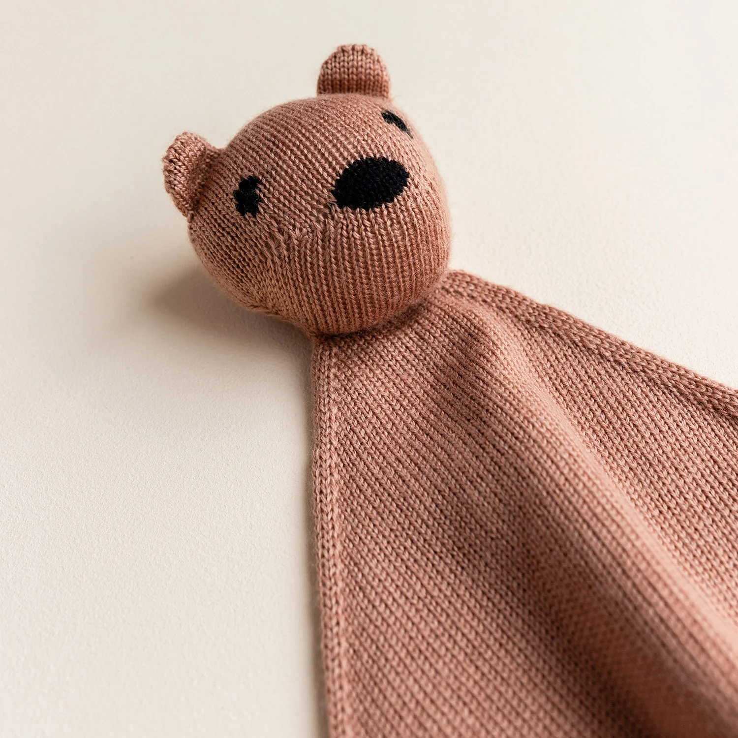 Merino Wool Tokki Teddy Comforter - Terracotta - Image 2
