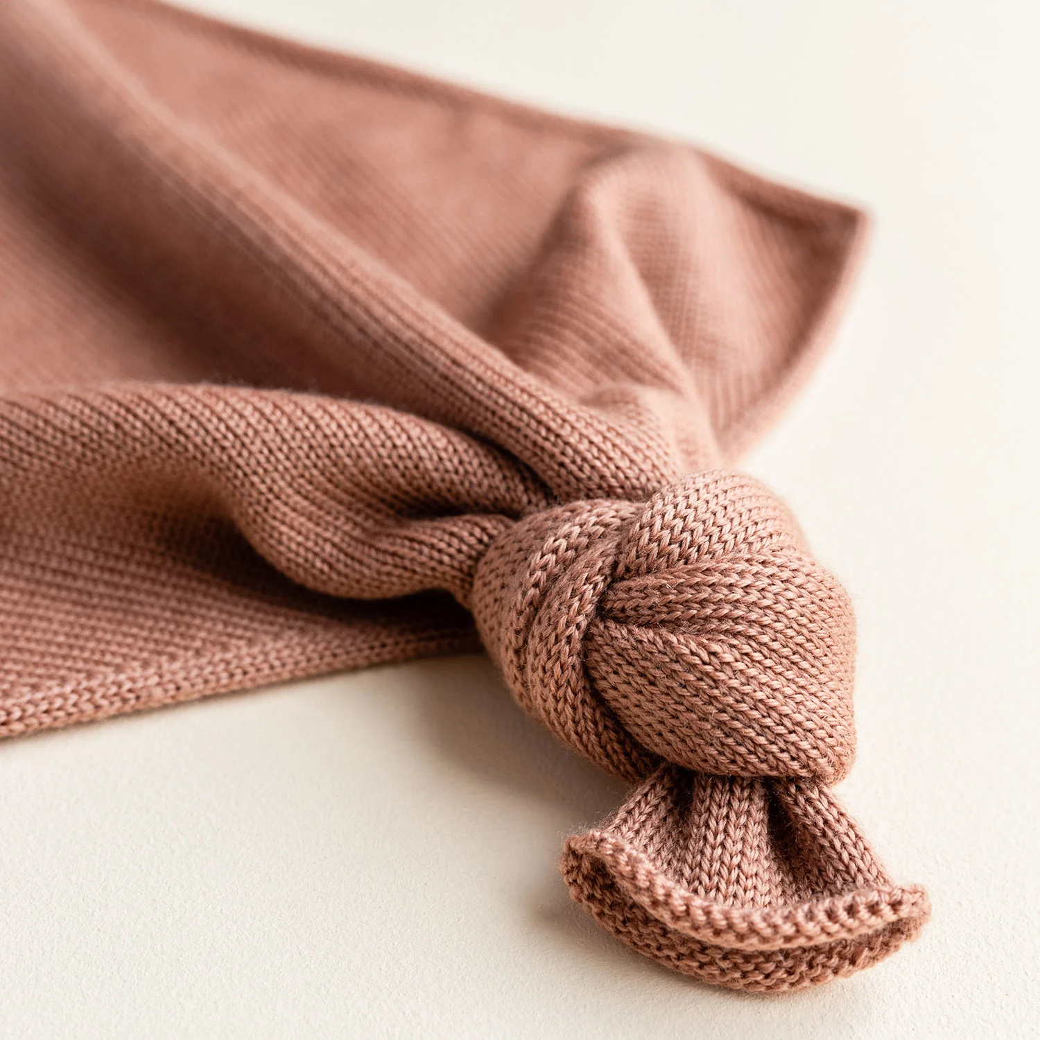 Merino Wool Tokki Teddy Comforter - Terracotta - Image 3