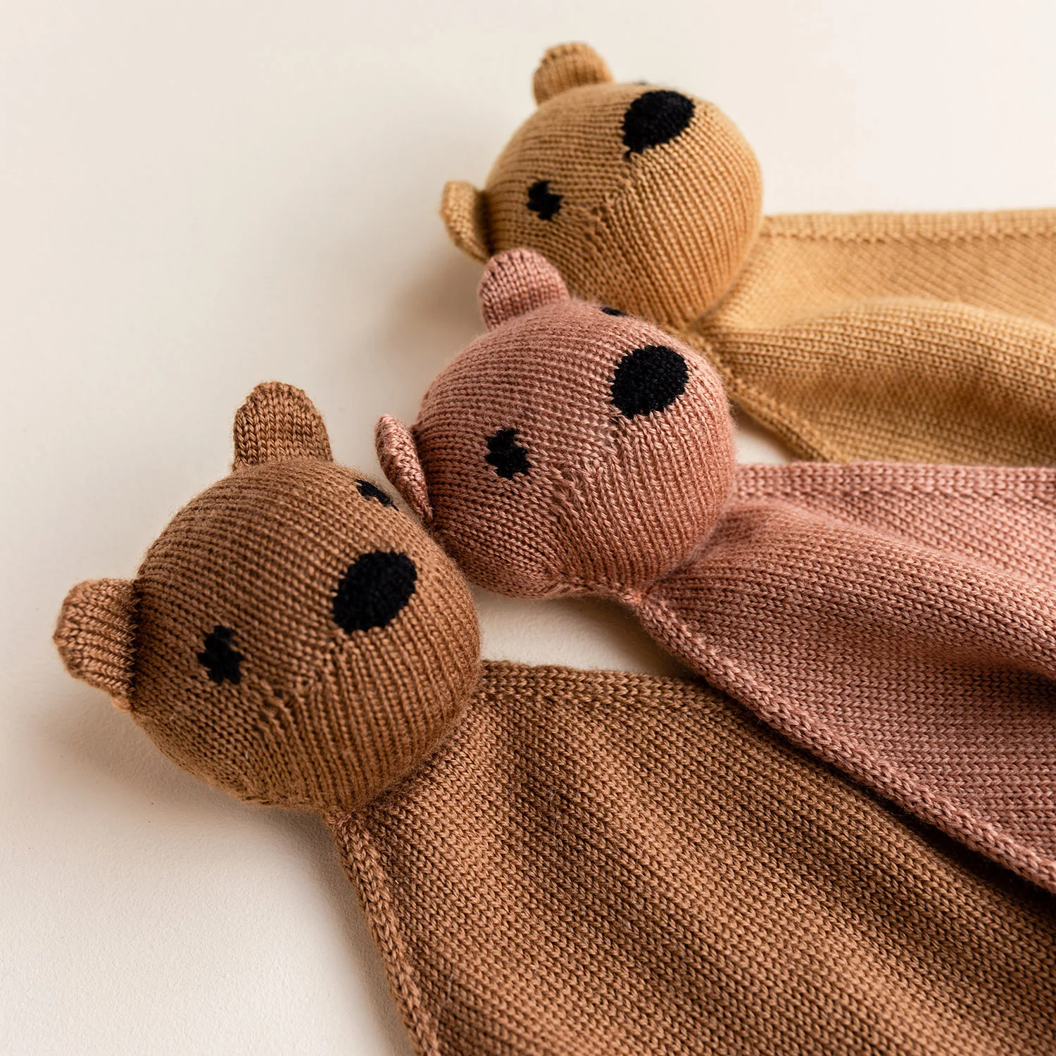 Merino Wool Tokki Teddy Comforter - Terracotta - Image 4