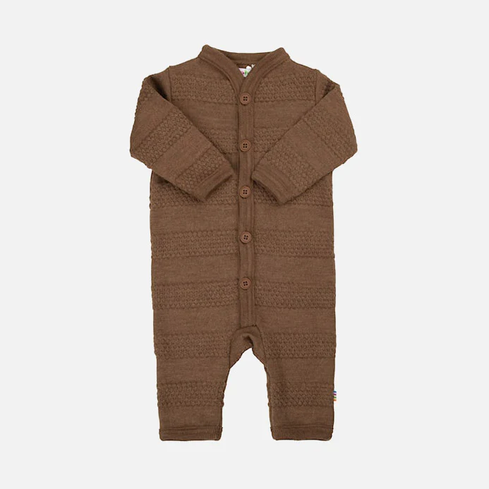 Baby & Kids Merino Wool Sailor Knit Suit - Caramel