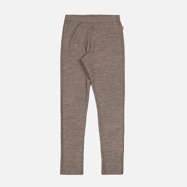 Kids Merino Wool/Silk Leggings - Birch