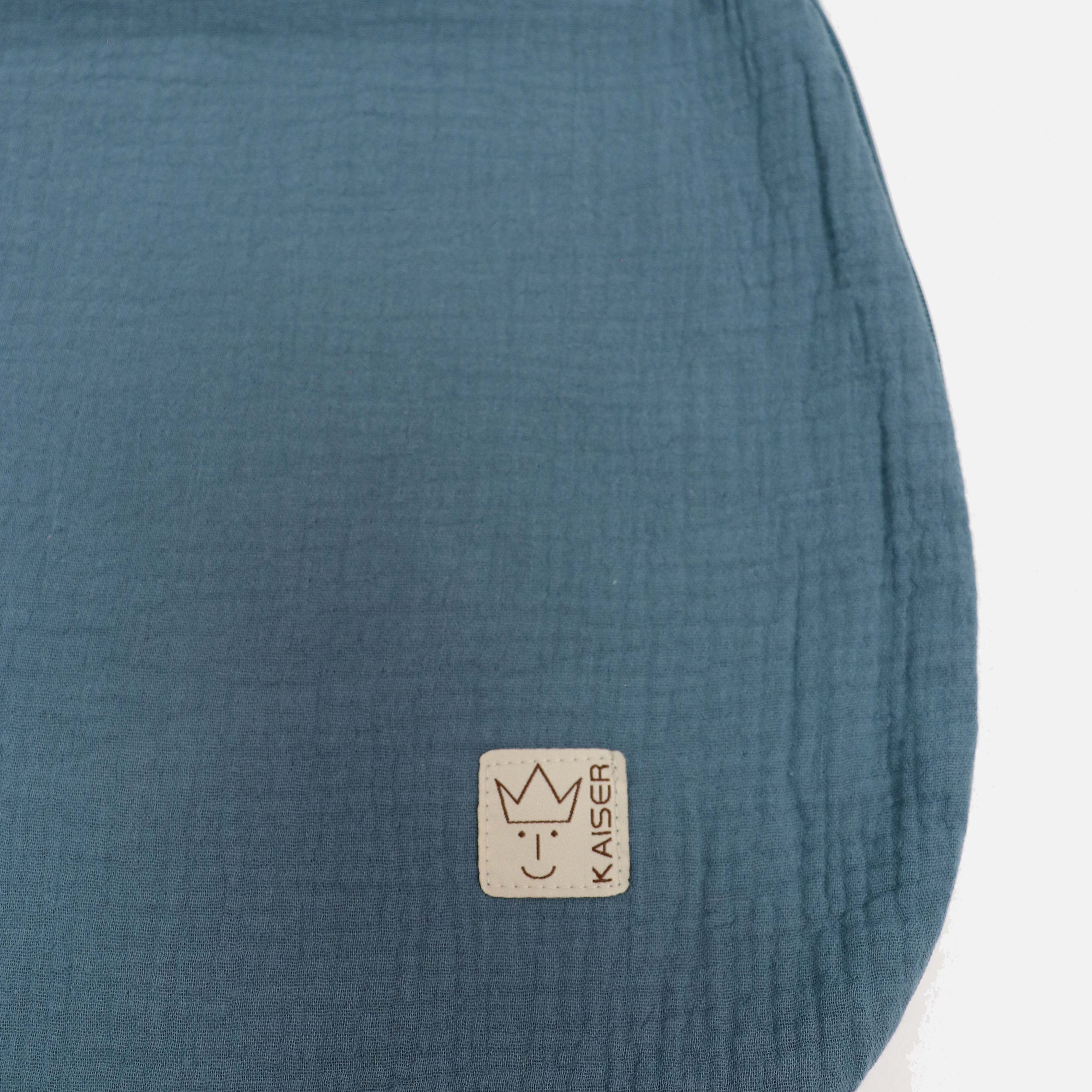 Cotton Muslin Levi Sleeping Bag - Agean Blue - Image 5