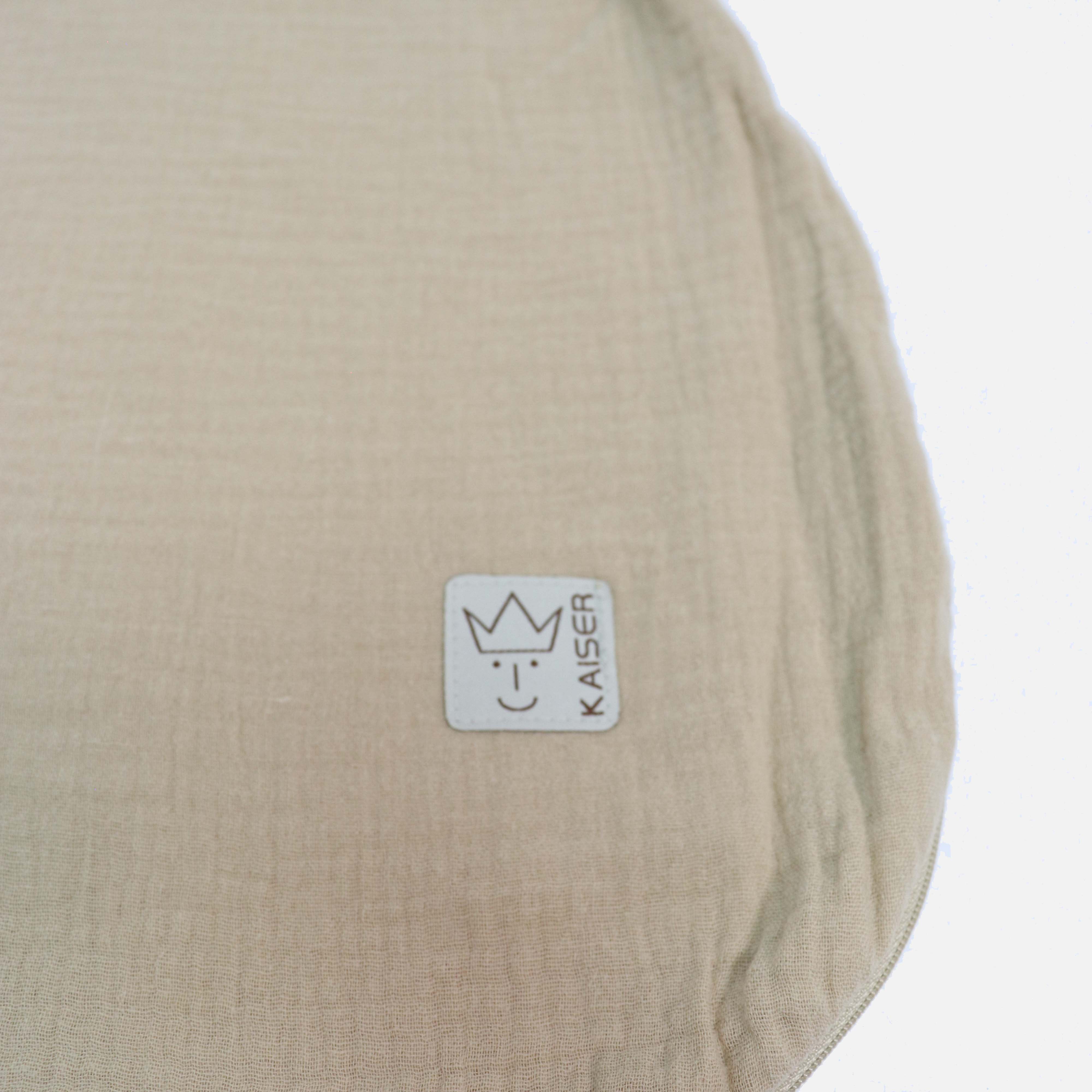 Cotton Muslin Levi Sleeping Bag - Latte - Image 3