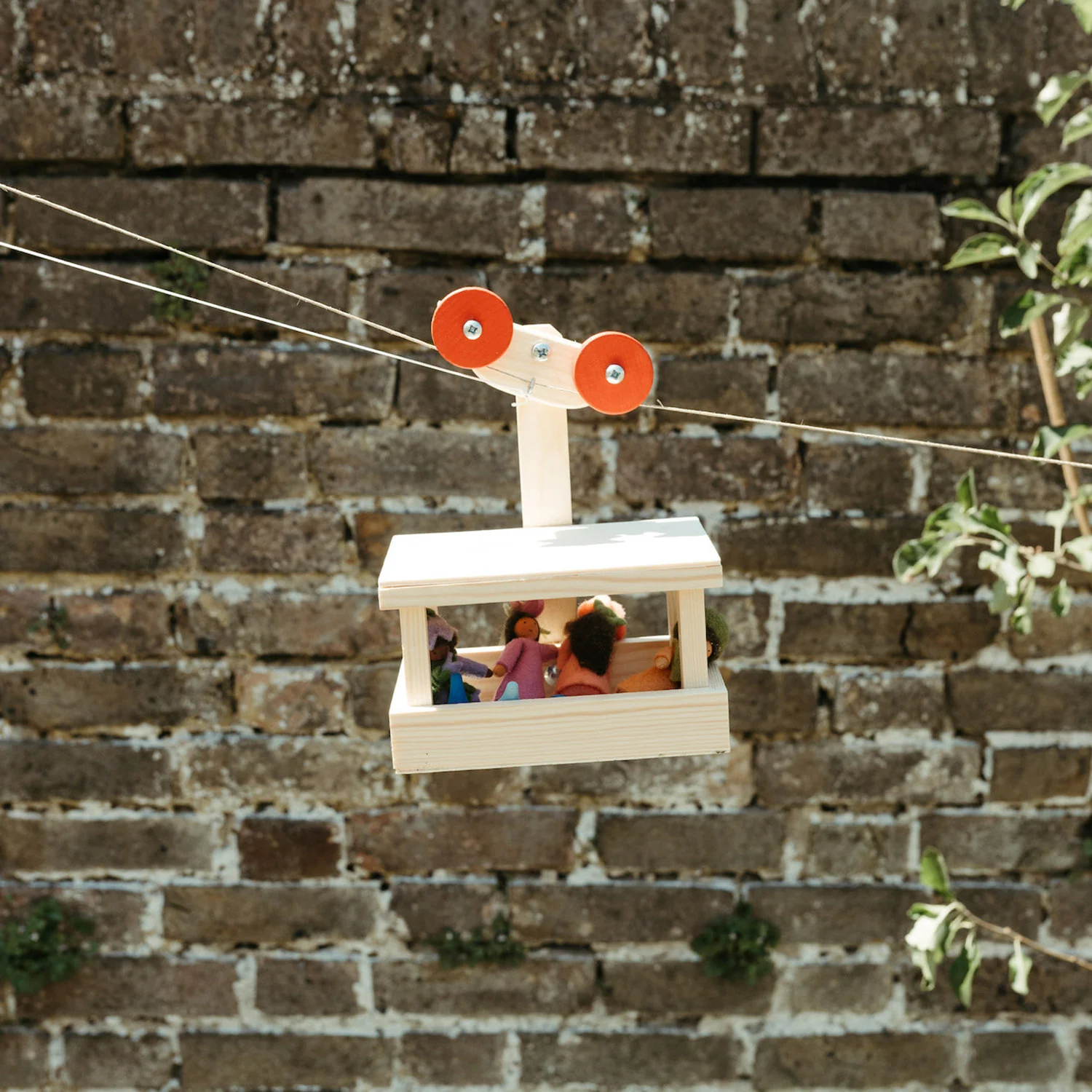 Wooden Big Cable Car Kit - Image 4