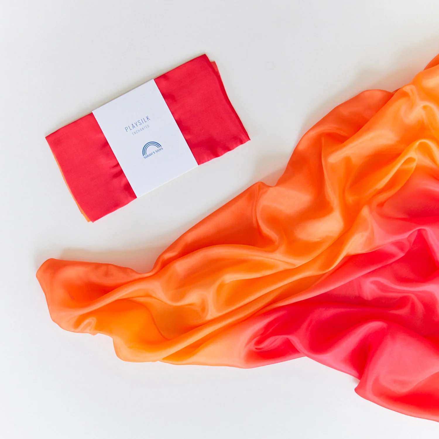 Large Enchanted Play Silks - Fire - Image 5