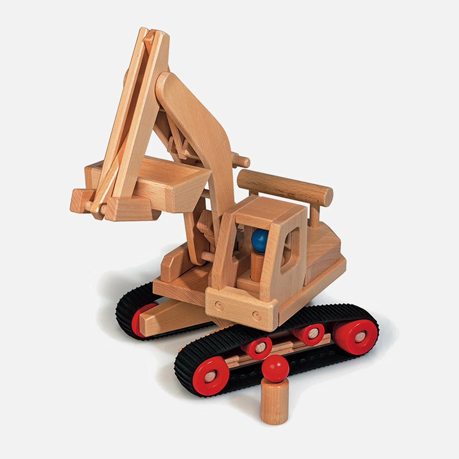 Large Wooden Excavator - Image 3