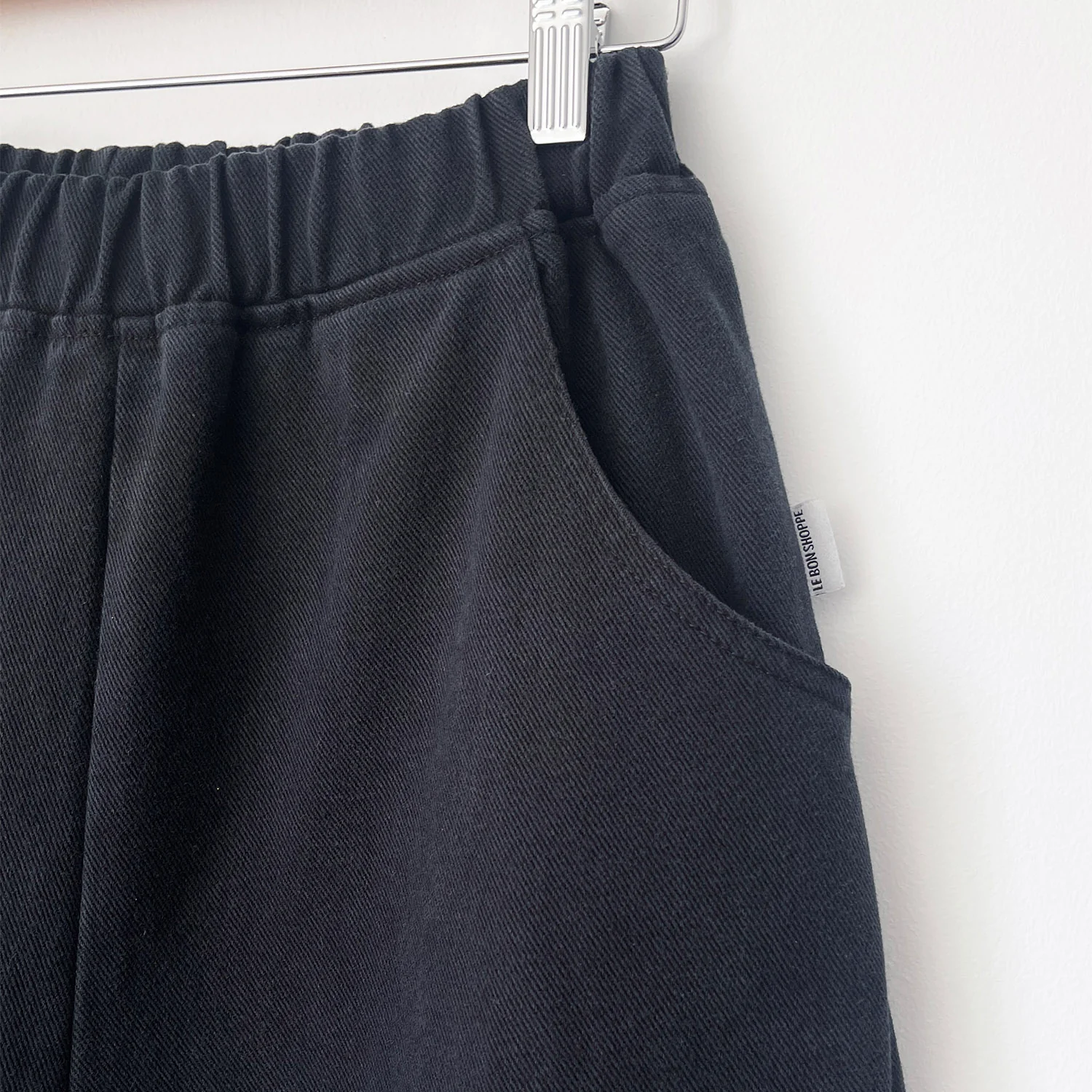 Women's Cotton Arc Pants - Black Canvas - Image 6