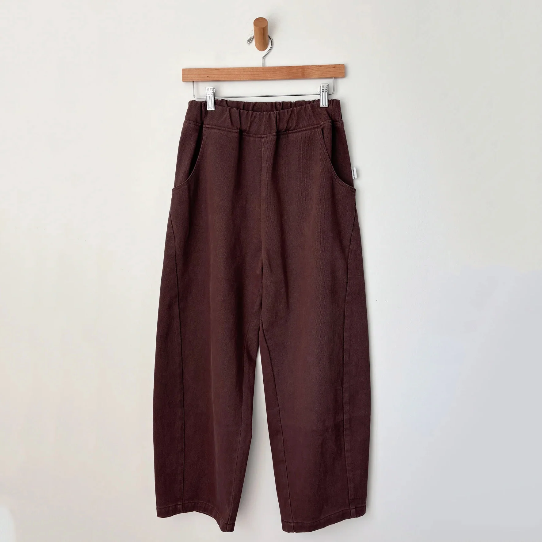 Women's Cotton Arc Pants - Chocolate - Image 2