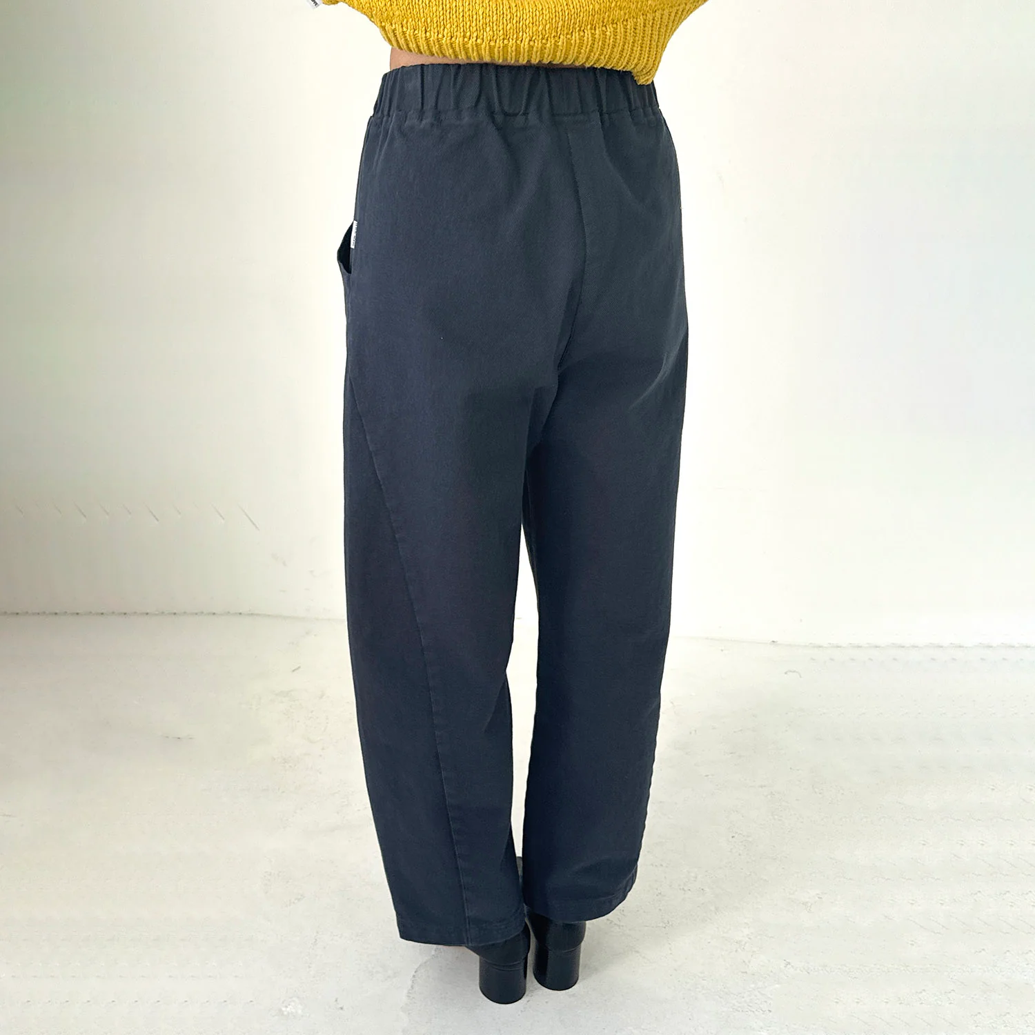 Women's Cotton Arc Pants - Coal - Image 2