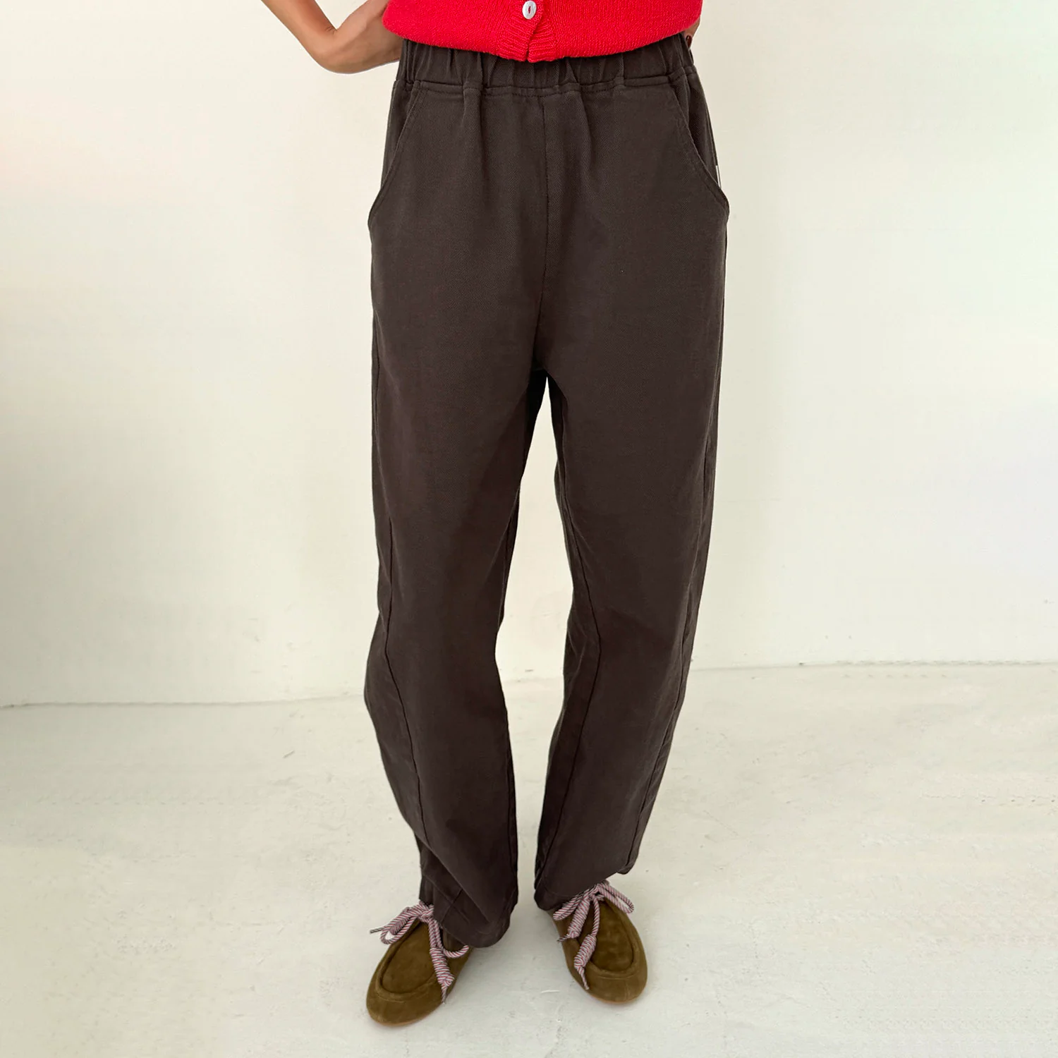 Women's Cotton Arc Pants - Umber - Image 3