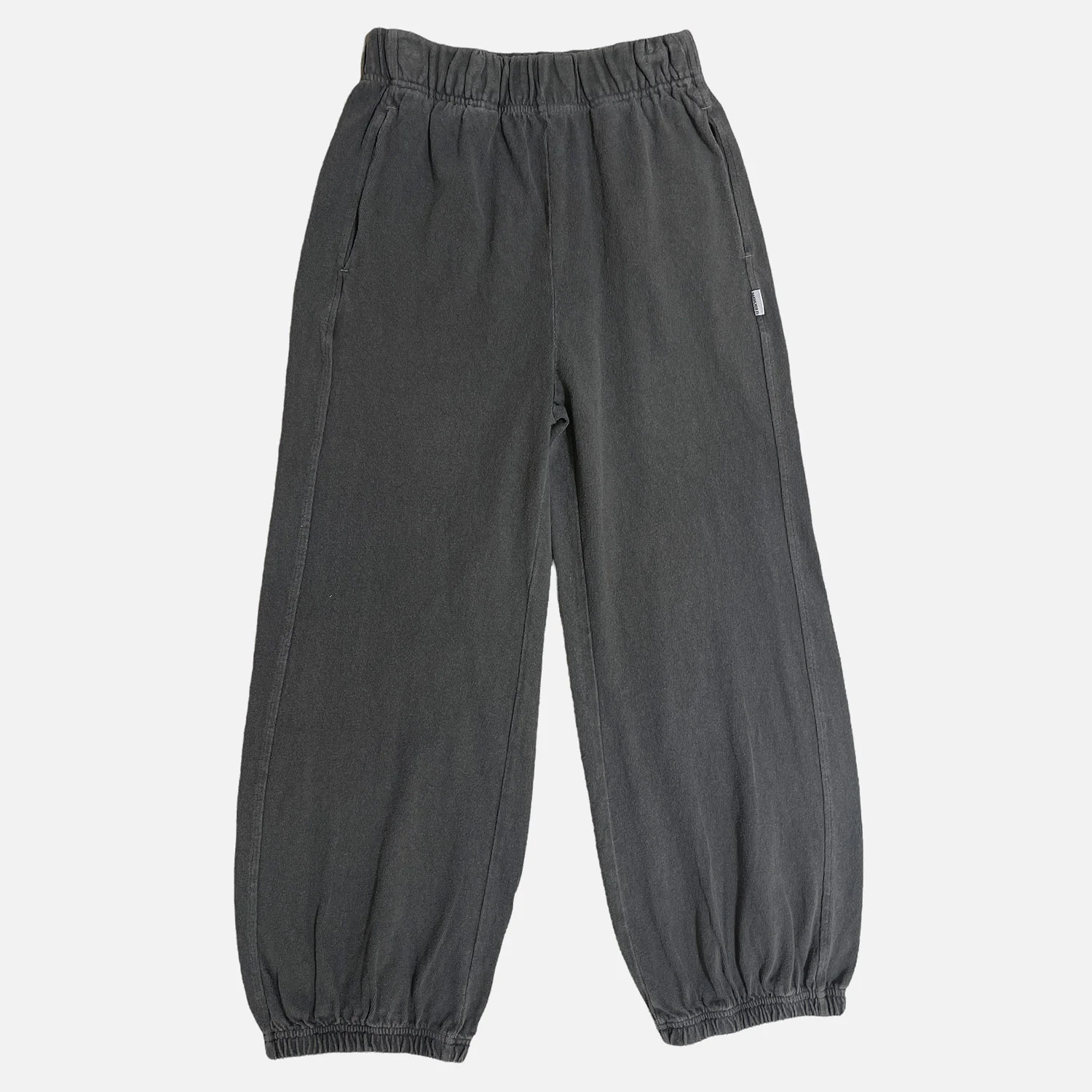 Women's Cotton Balloon Pants - Coal - Image 6