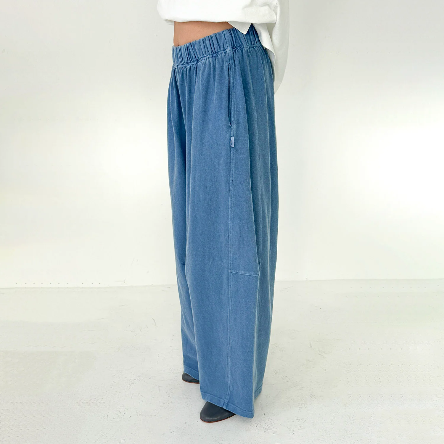 Women's Cotton Bare Pants - Cornflower - Image 3