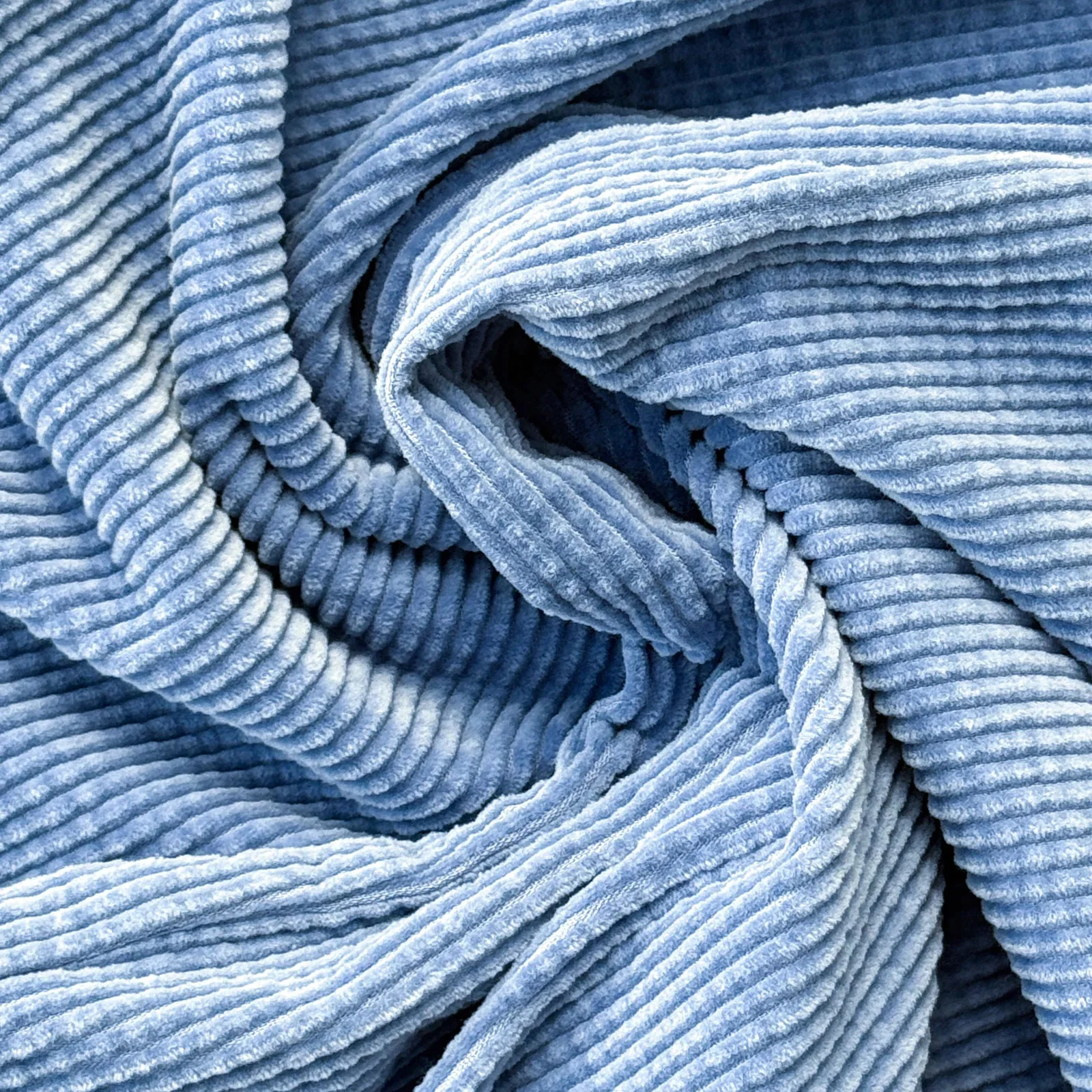 Women's Cotton Corduroy Arc Pants - Blue - Image 4