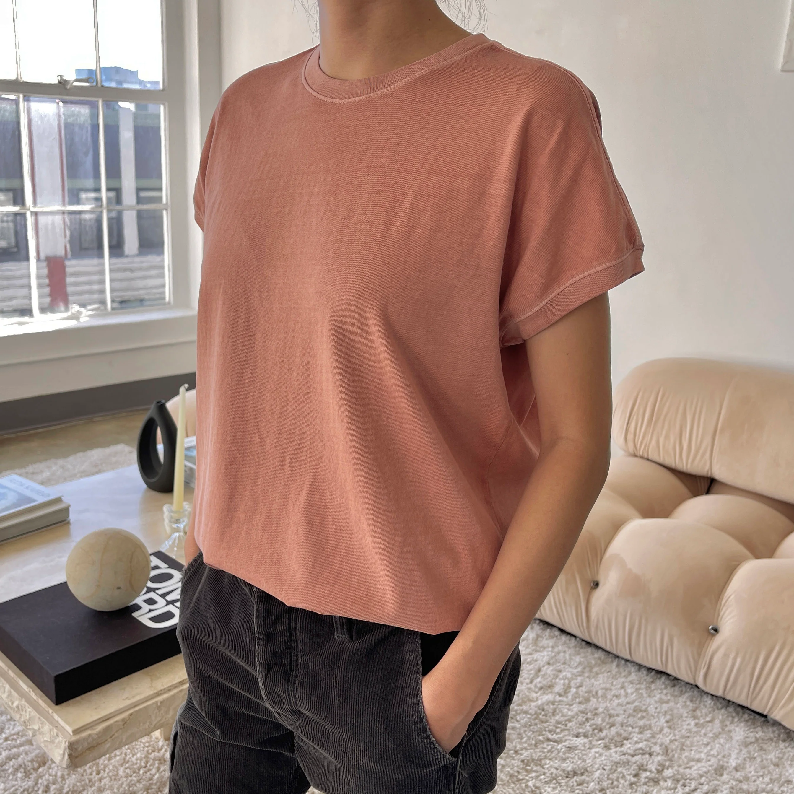 Women's Cotton Ease Tee - Spanish Villa