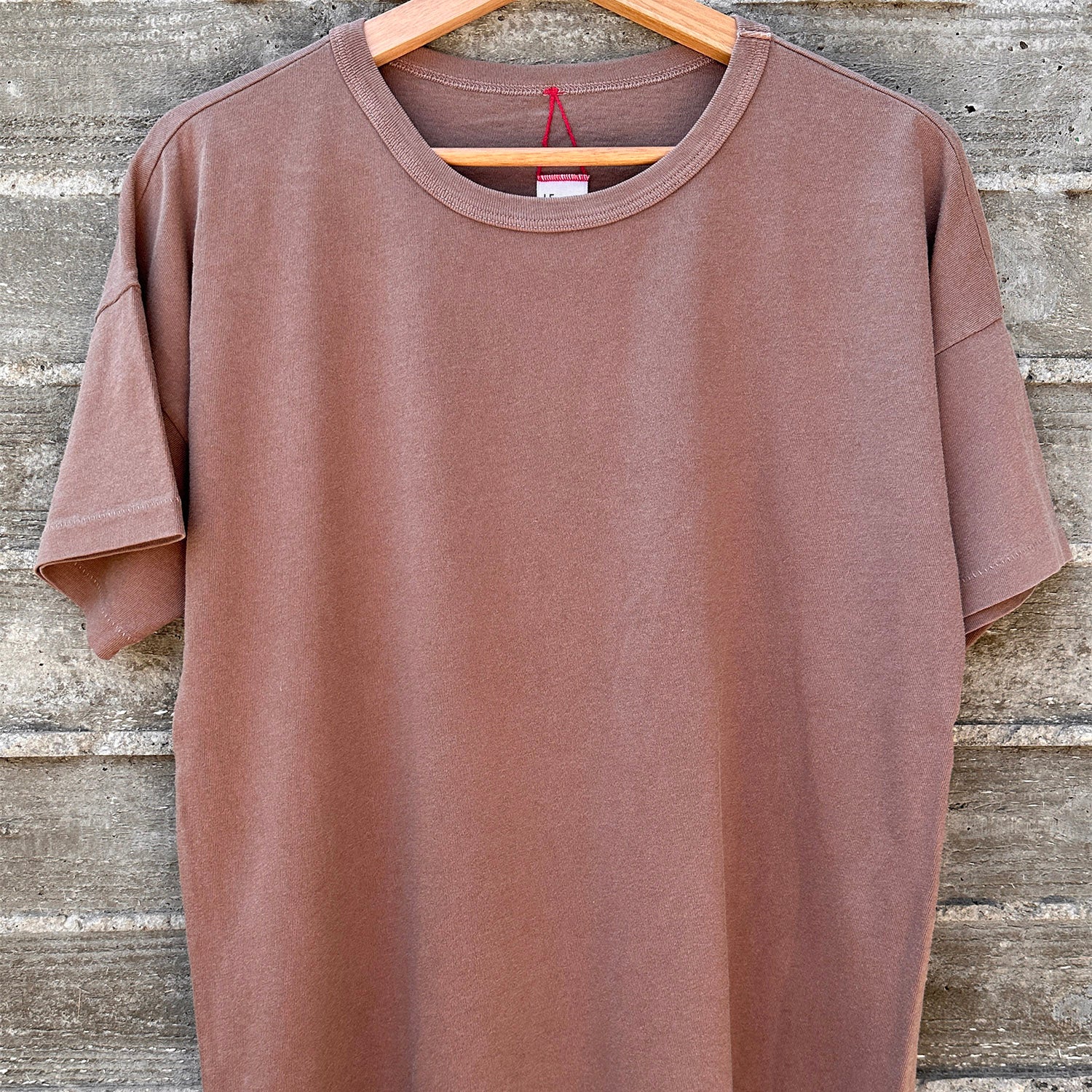 Women's Cotton Her Tee - Dried Rose - Image 6