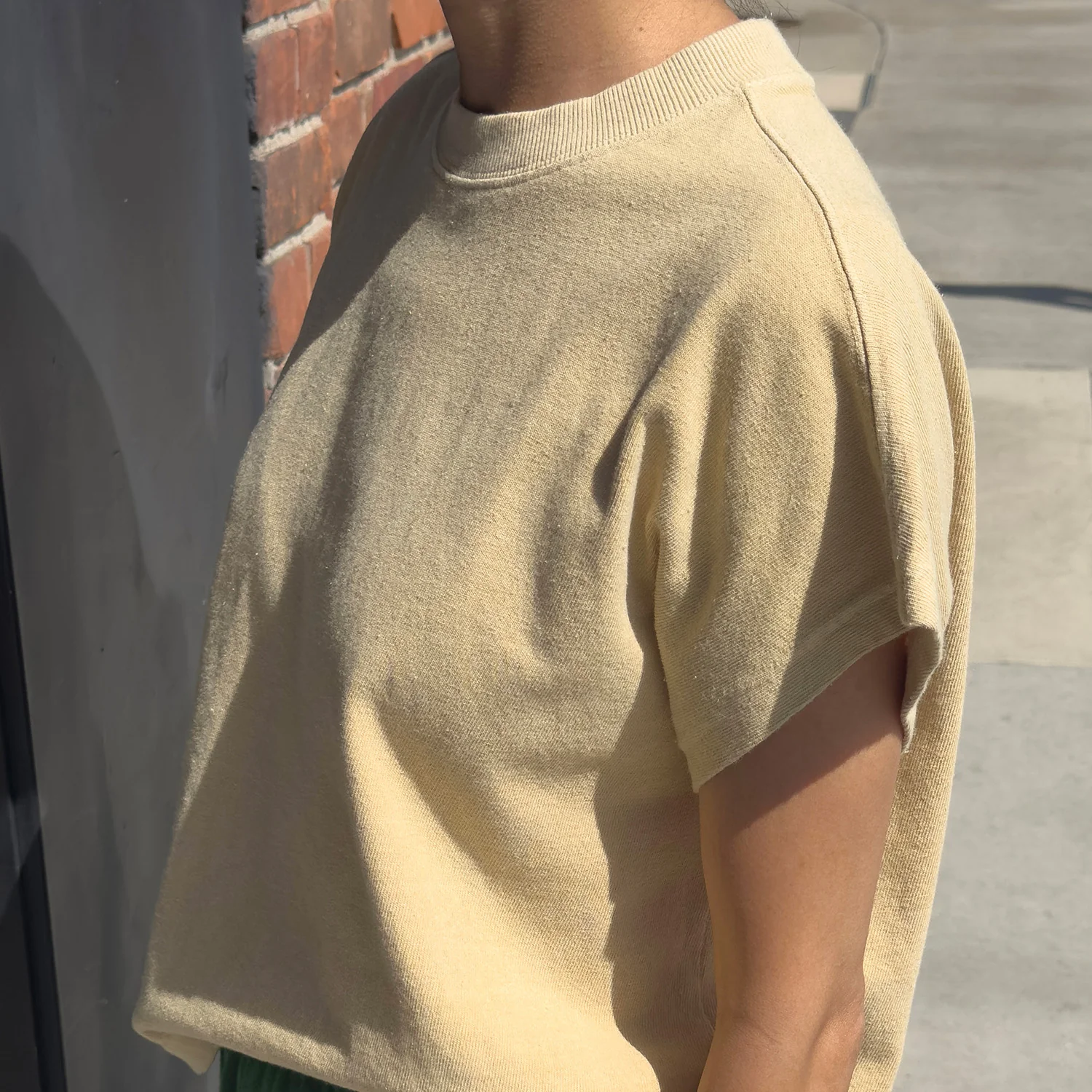 Women's Cotton Jeanne Tee - Butter - Image 5