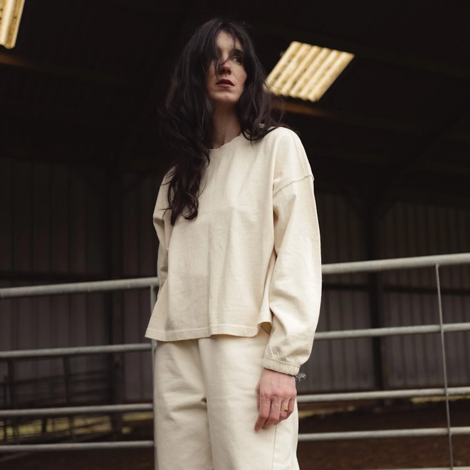 Women's Cotton Naturelle Tee - Naturel