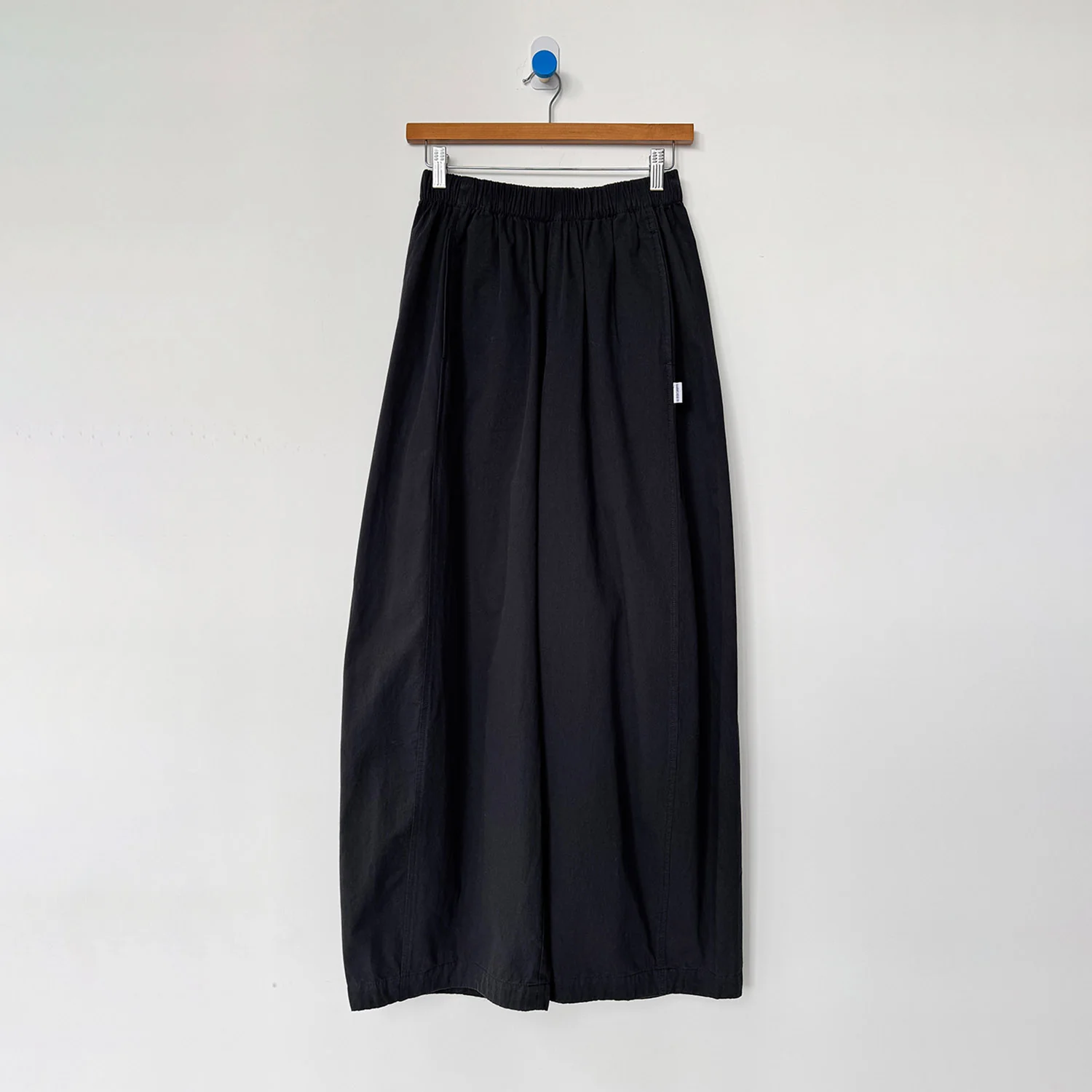Women's Cotton Parachute Pants - Black - Image 2