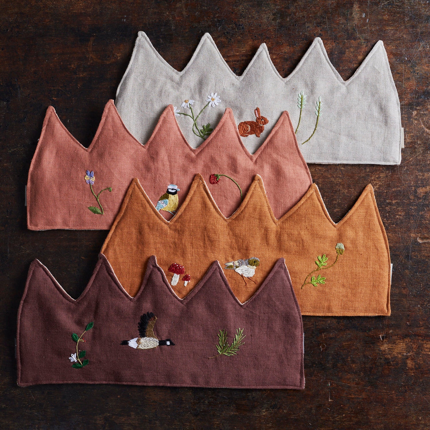 Linen Celebration Crown - More Options - Image 2