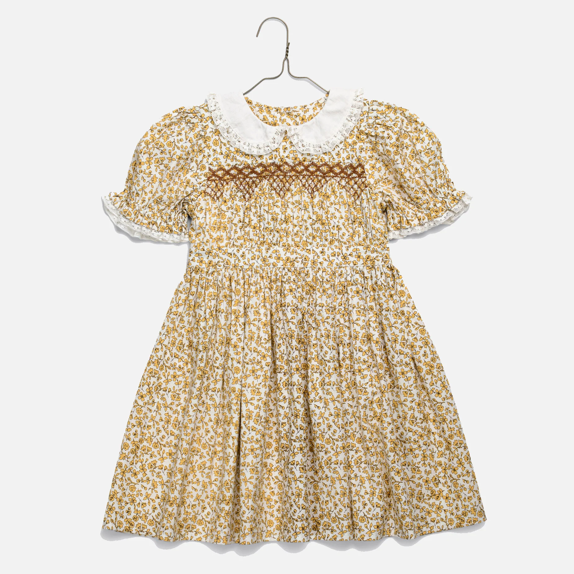 Kids Cotton Orla Dress - Bampton Floral - Image 2