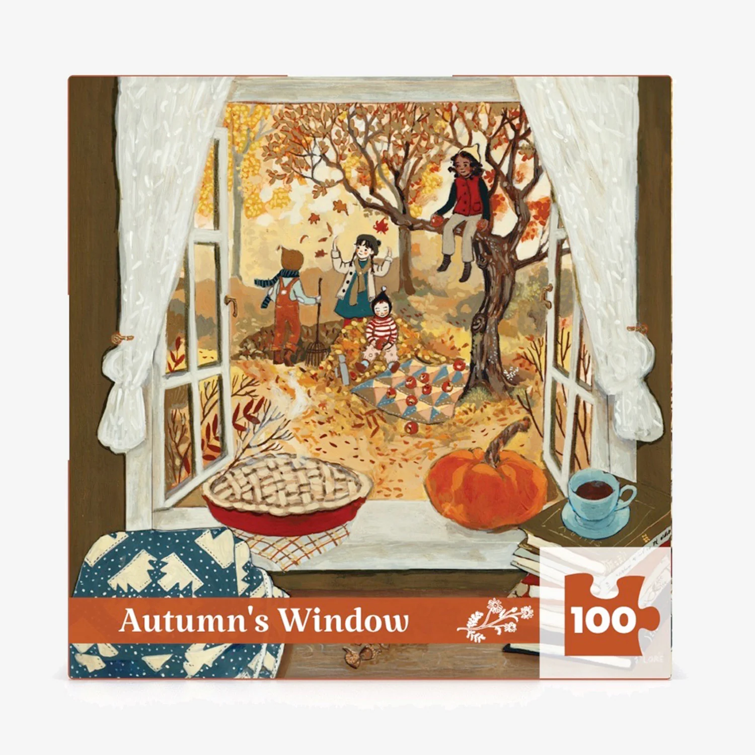 Autumn's Window Mini Puzzle - 100 Pieces - Image 2