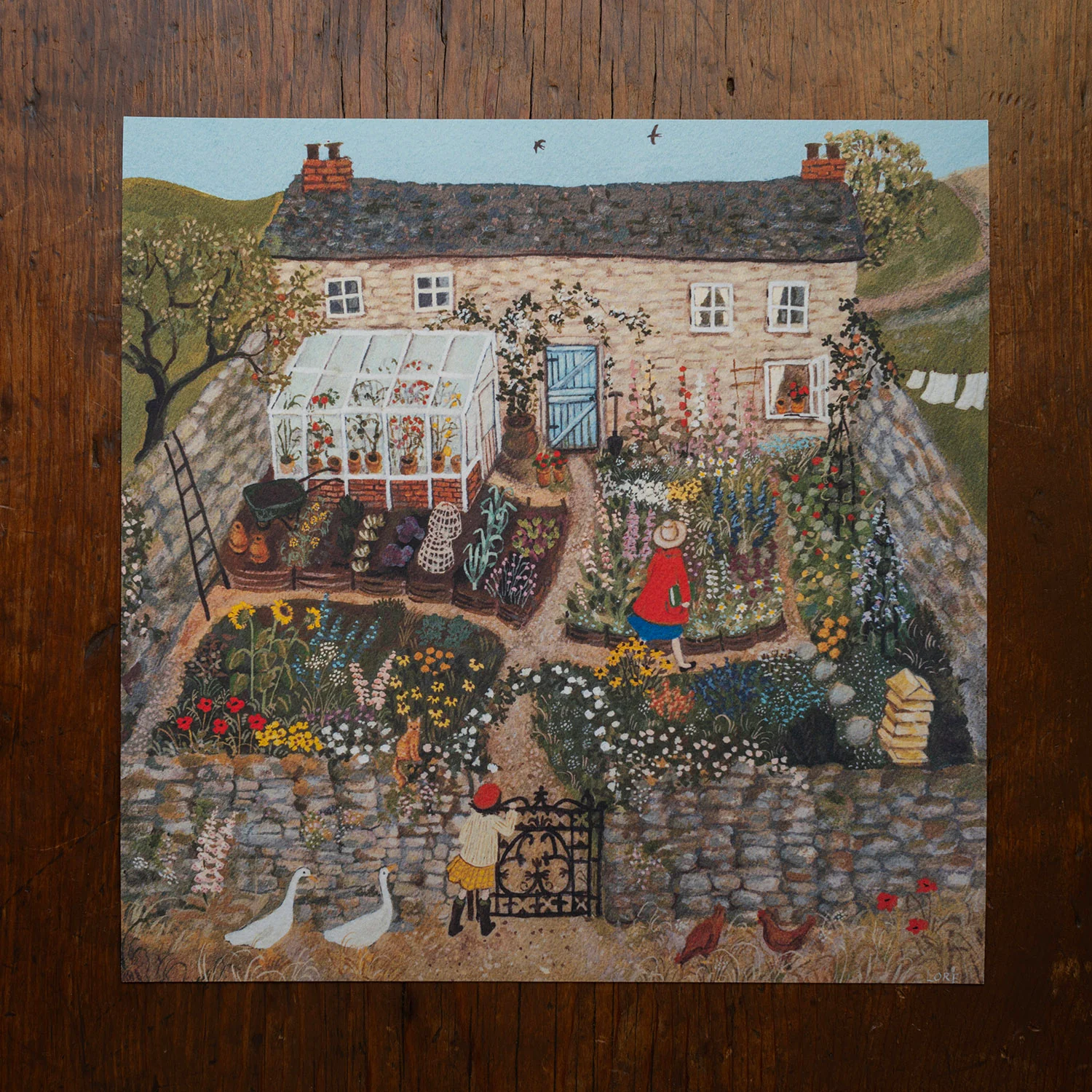 Giclée Art Print - The Walled Garden