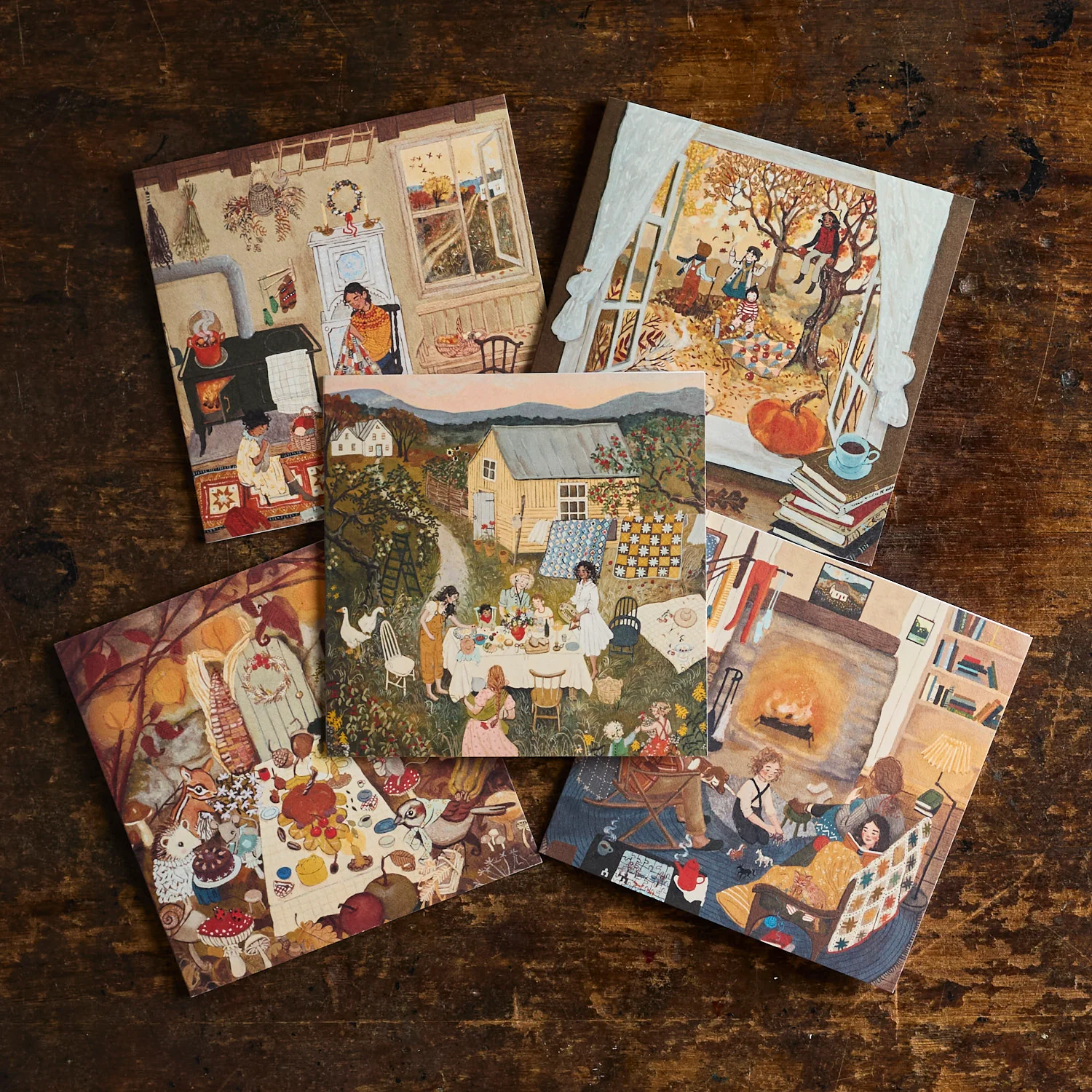 Greeting Cards Illustrated by Loré Pemberton - Autumn - More Options
