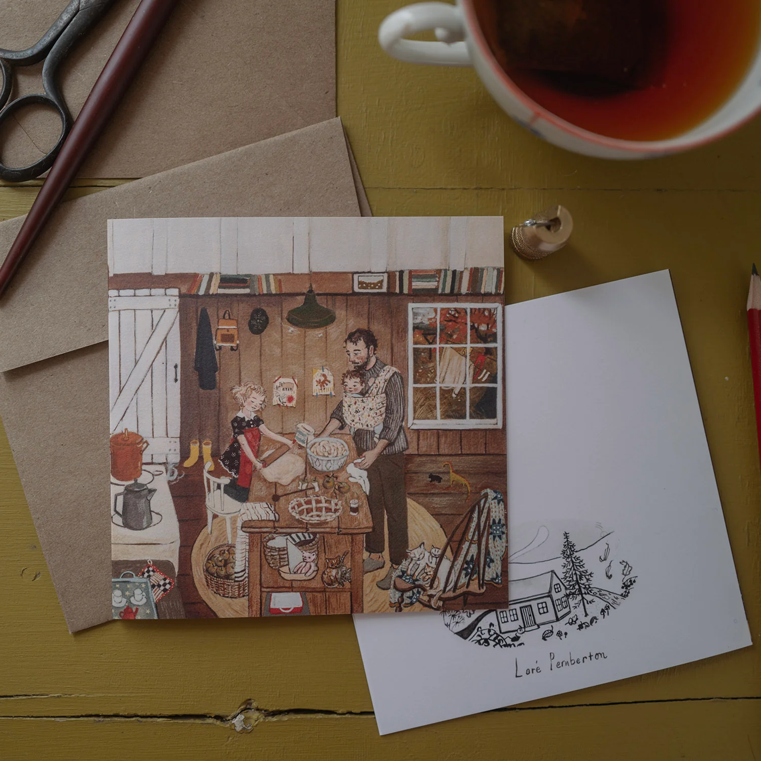 Greeting Cards Illustrated by Loré Pemberton - Autumn - More Options - Image 2