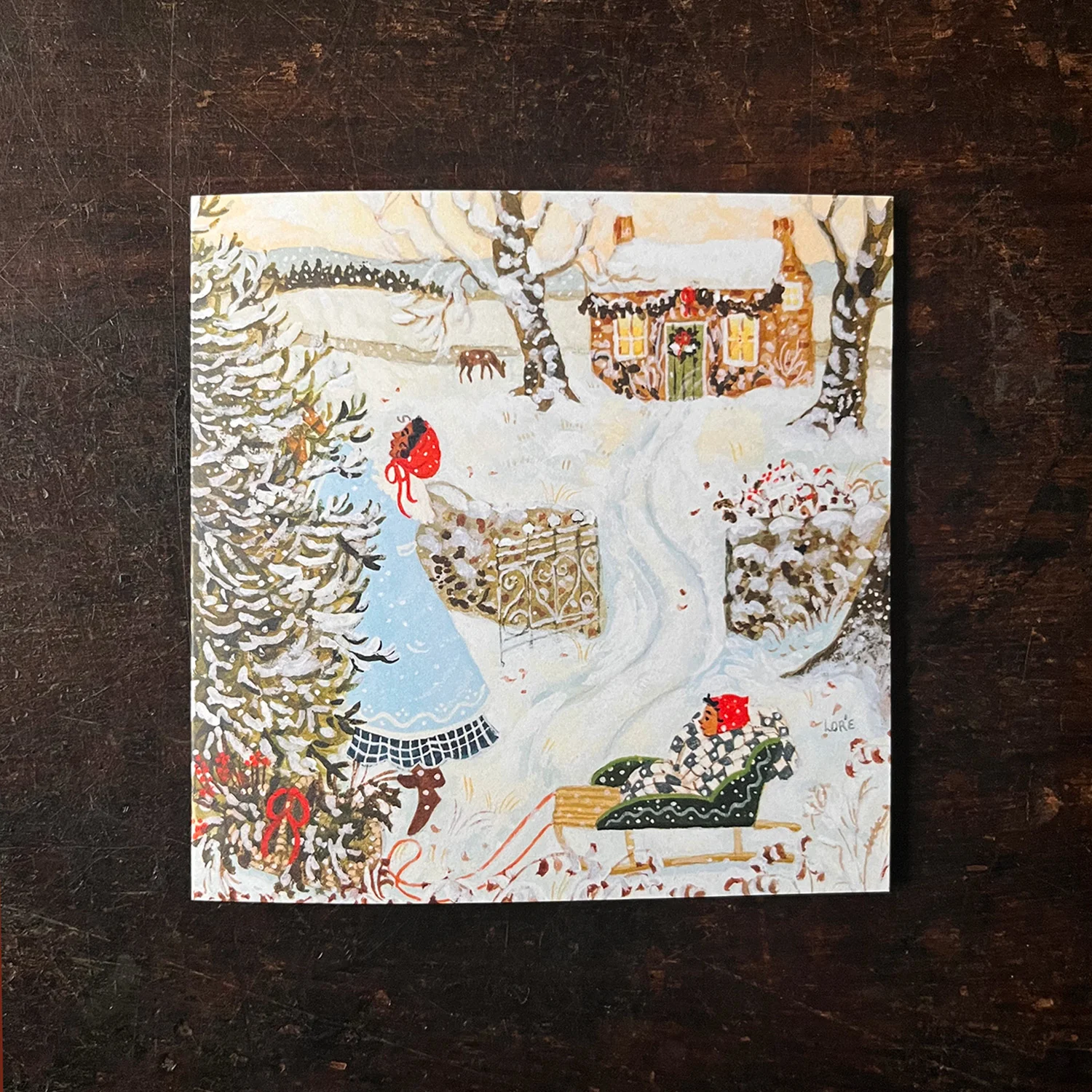 Greeting Cards Illustrated by Loré Pemberton - Winter - More Options - Image 13