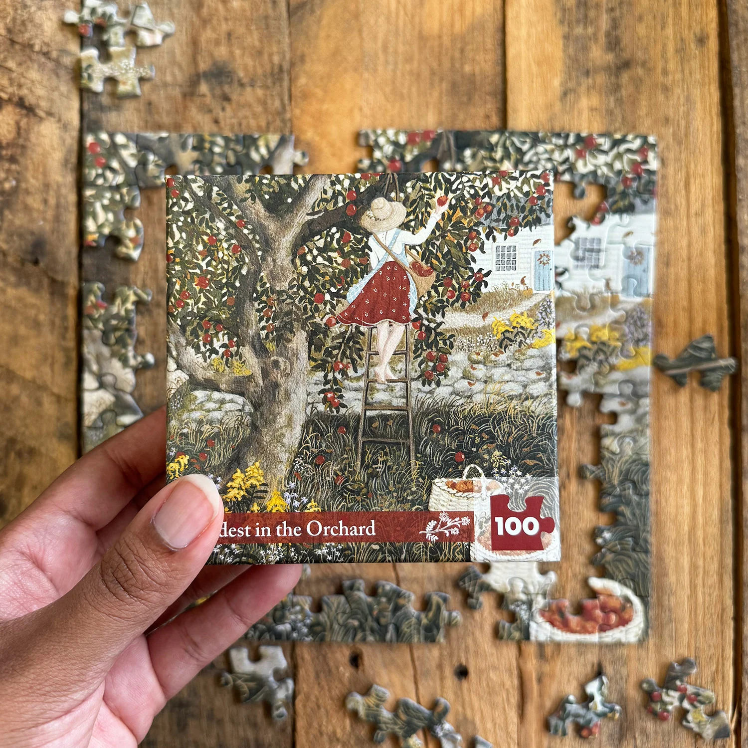 Oldest in the Orchard Mini Puzzle - 100 Pieces - Image 2
