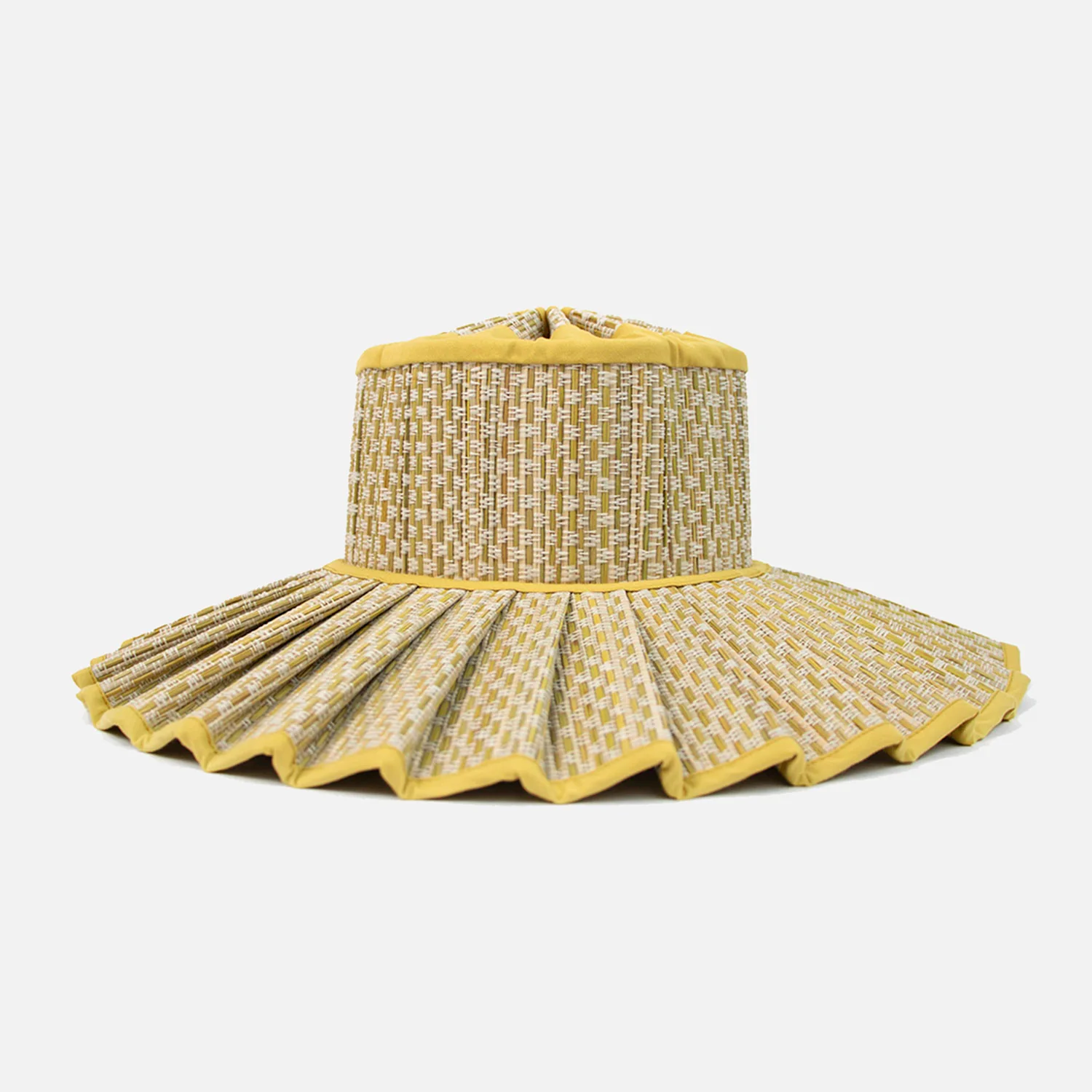 Women's Hand Woven Natural Grass Capri Hat - Tuscany - Image 4