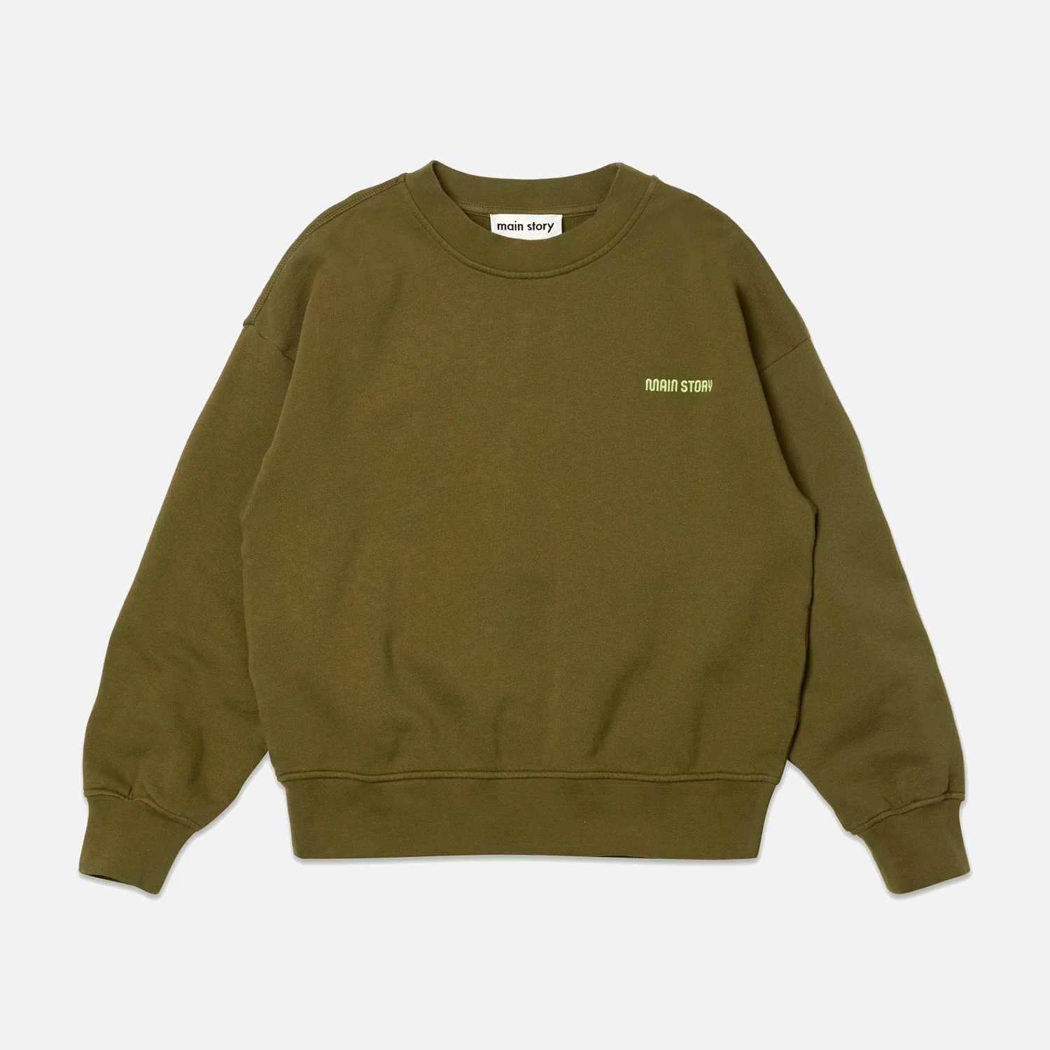 Cotton Bubble Sweatshirt - Tapenade - Image 3