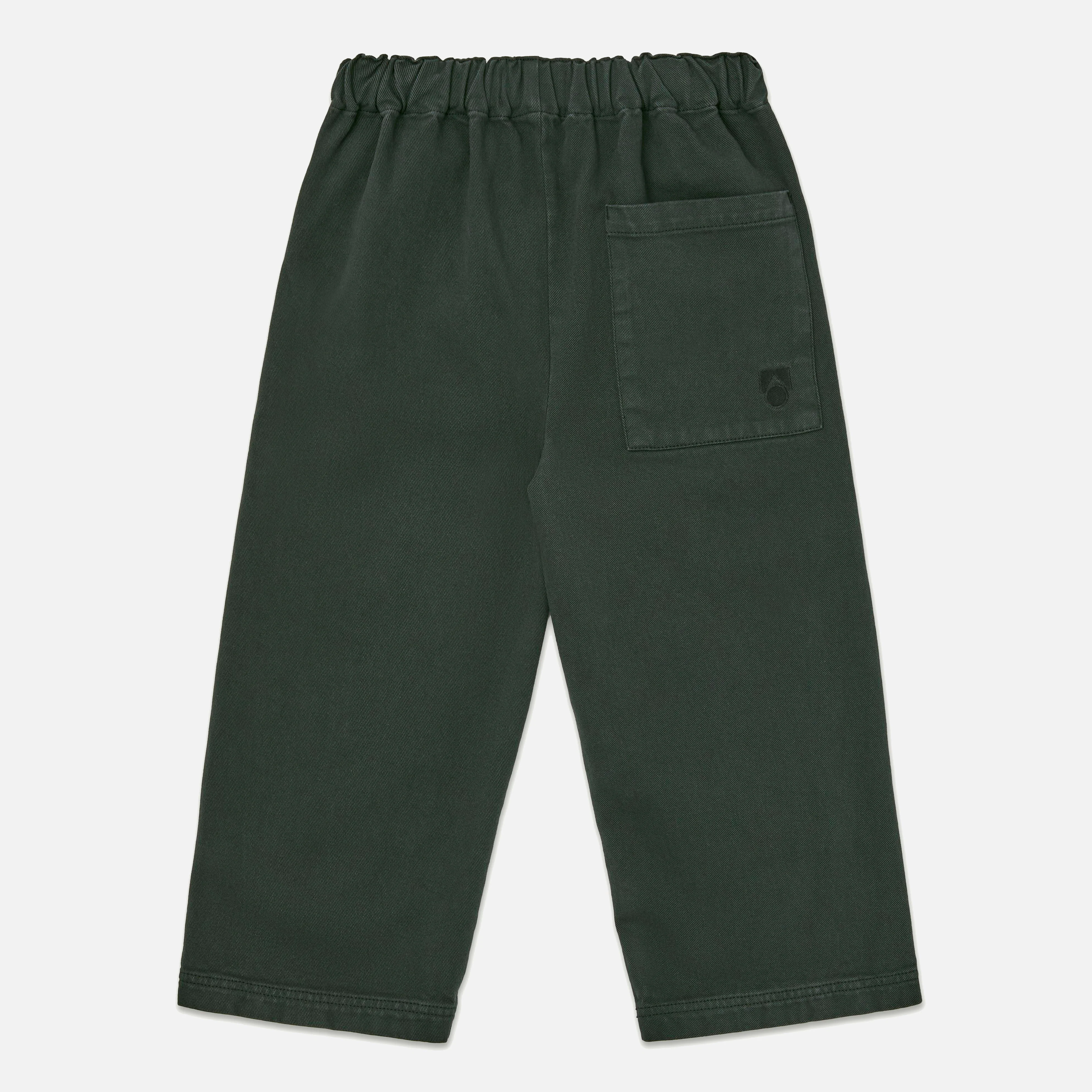 Kids Cotton Relaxed Pant - Scarab - Image 2
