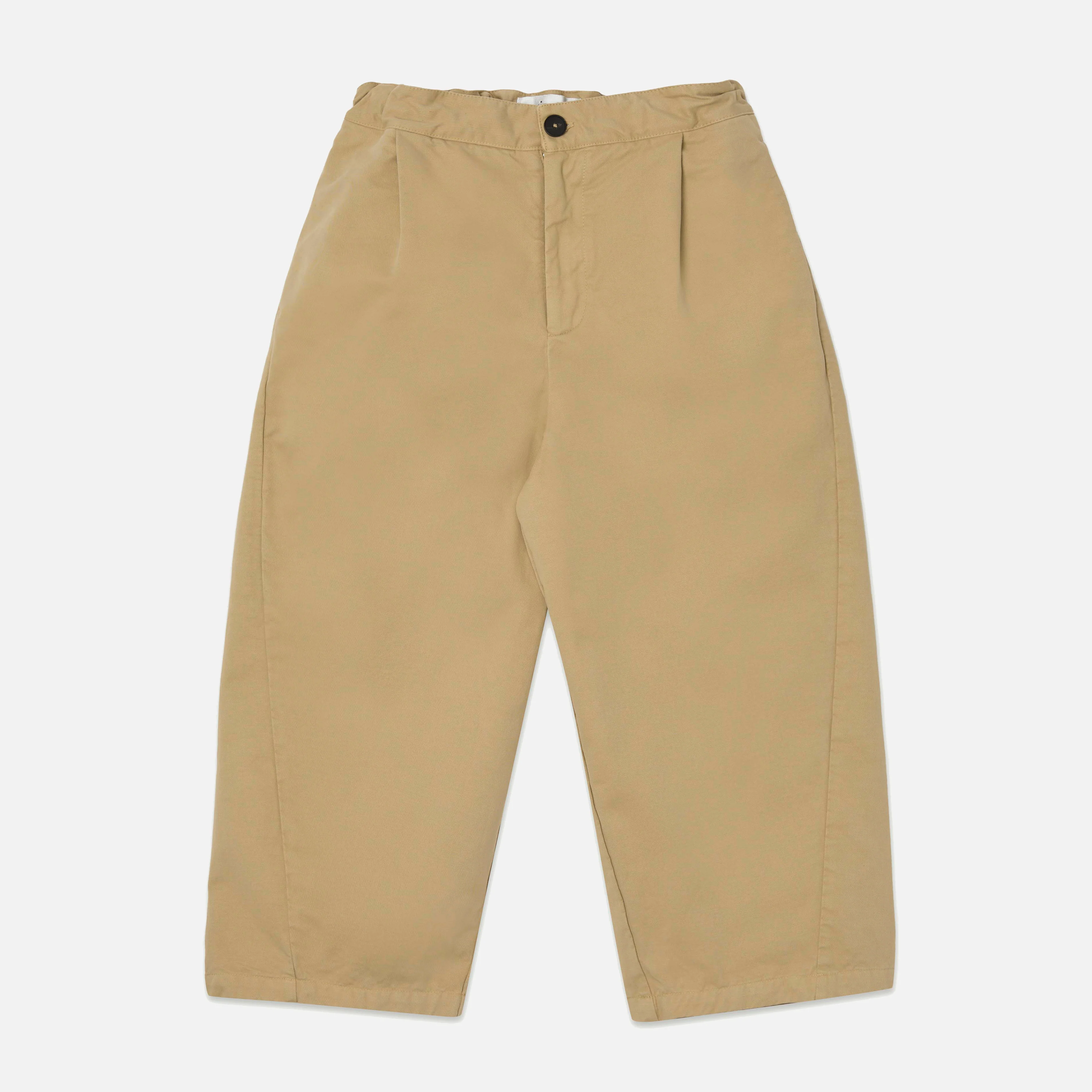 Kids Cotton Twill Barrel Pant - Incense
