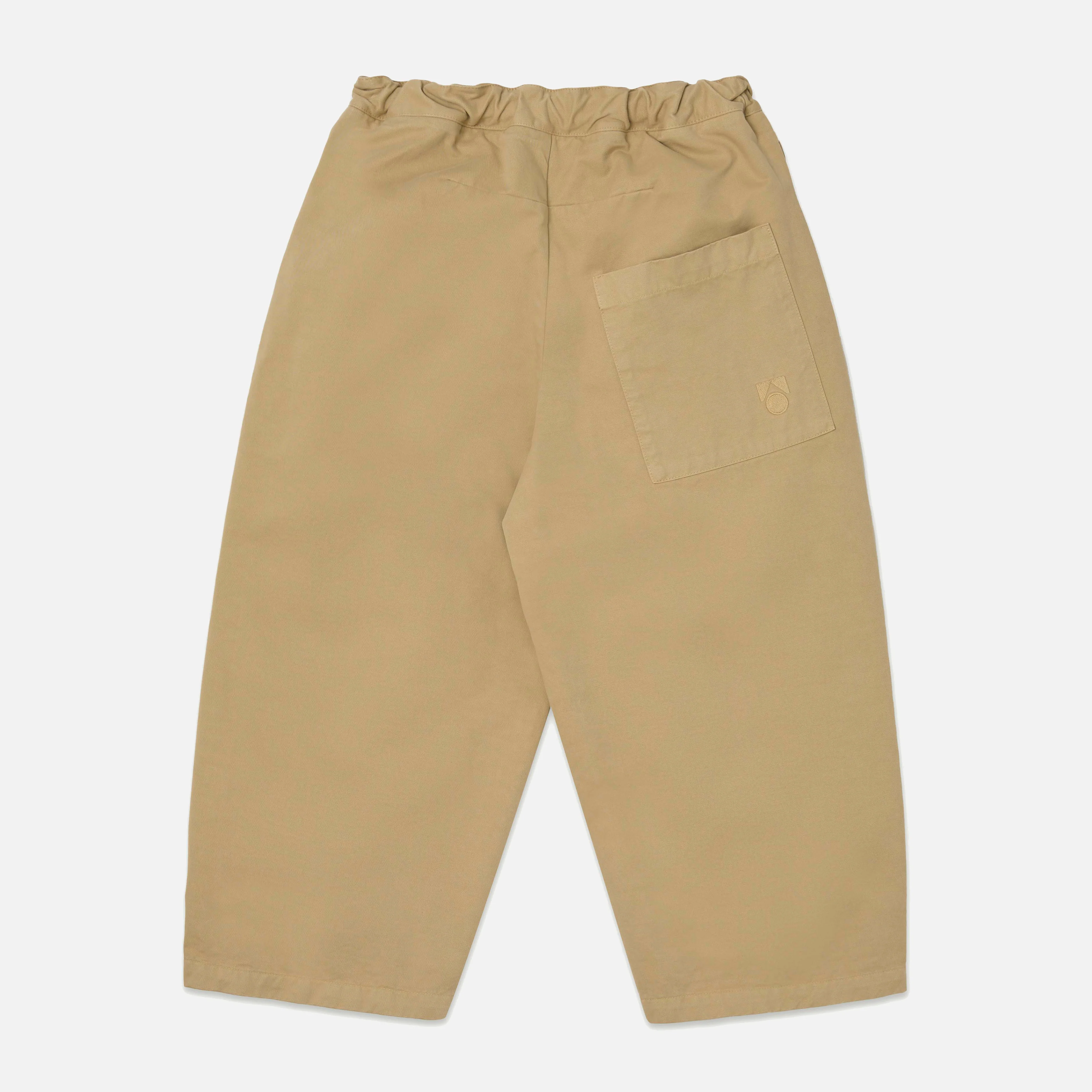 Kids Cotton Twill Barrel Pant - Incense - Image 3