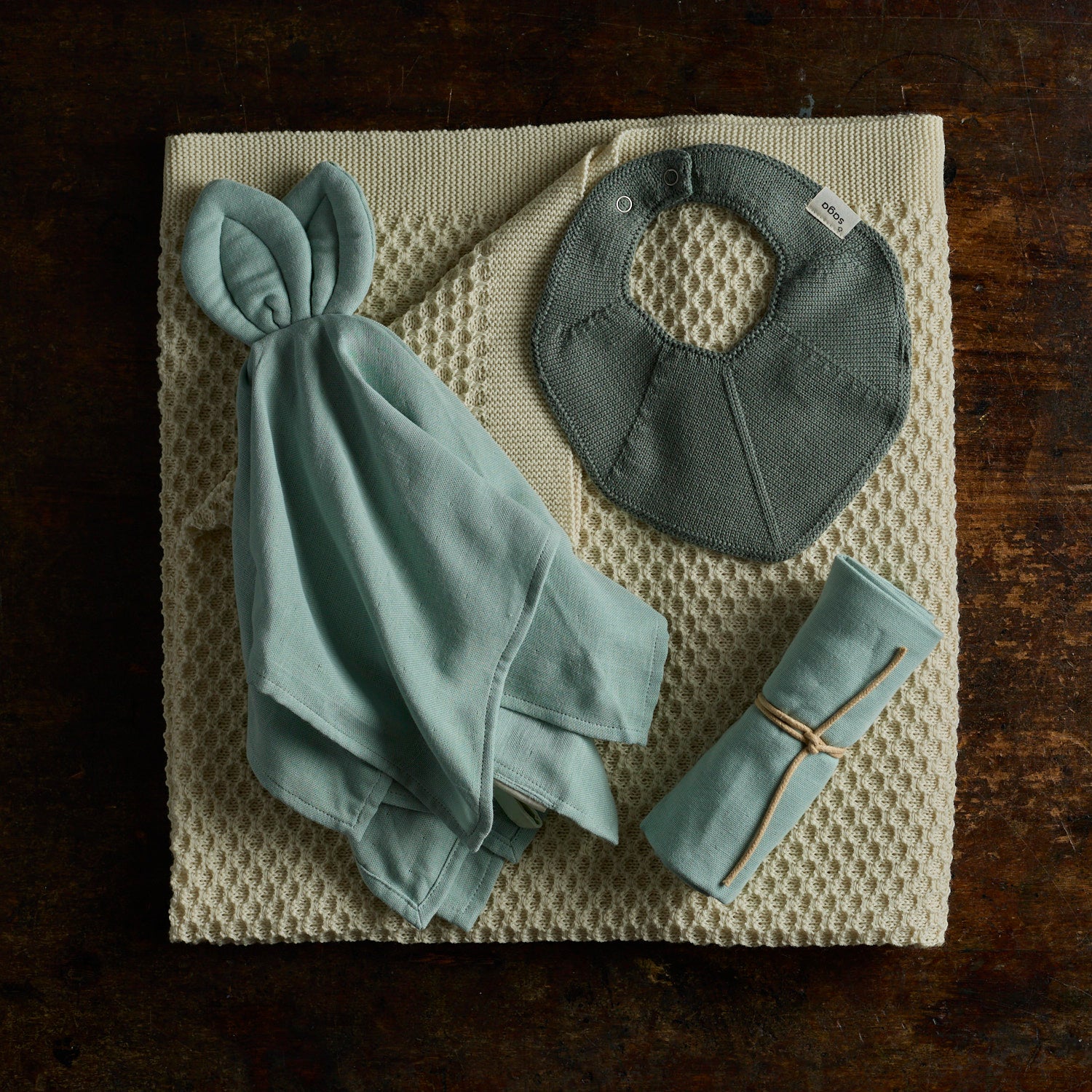Baby Gift Set - Early Days Essentials - Dusty Green