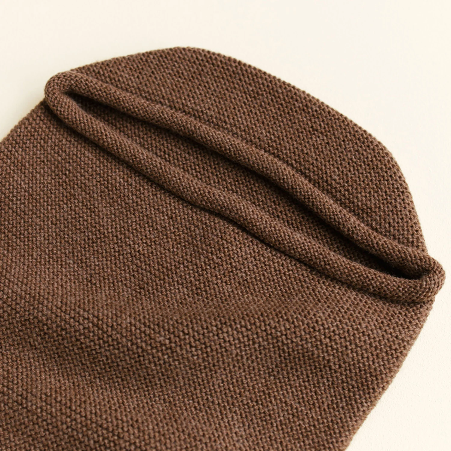 Merino Wool Cocoon - Mocha - Image 4