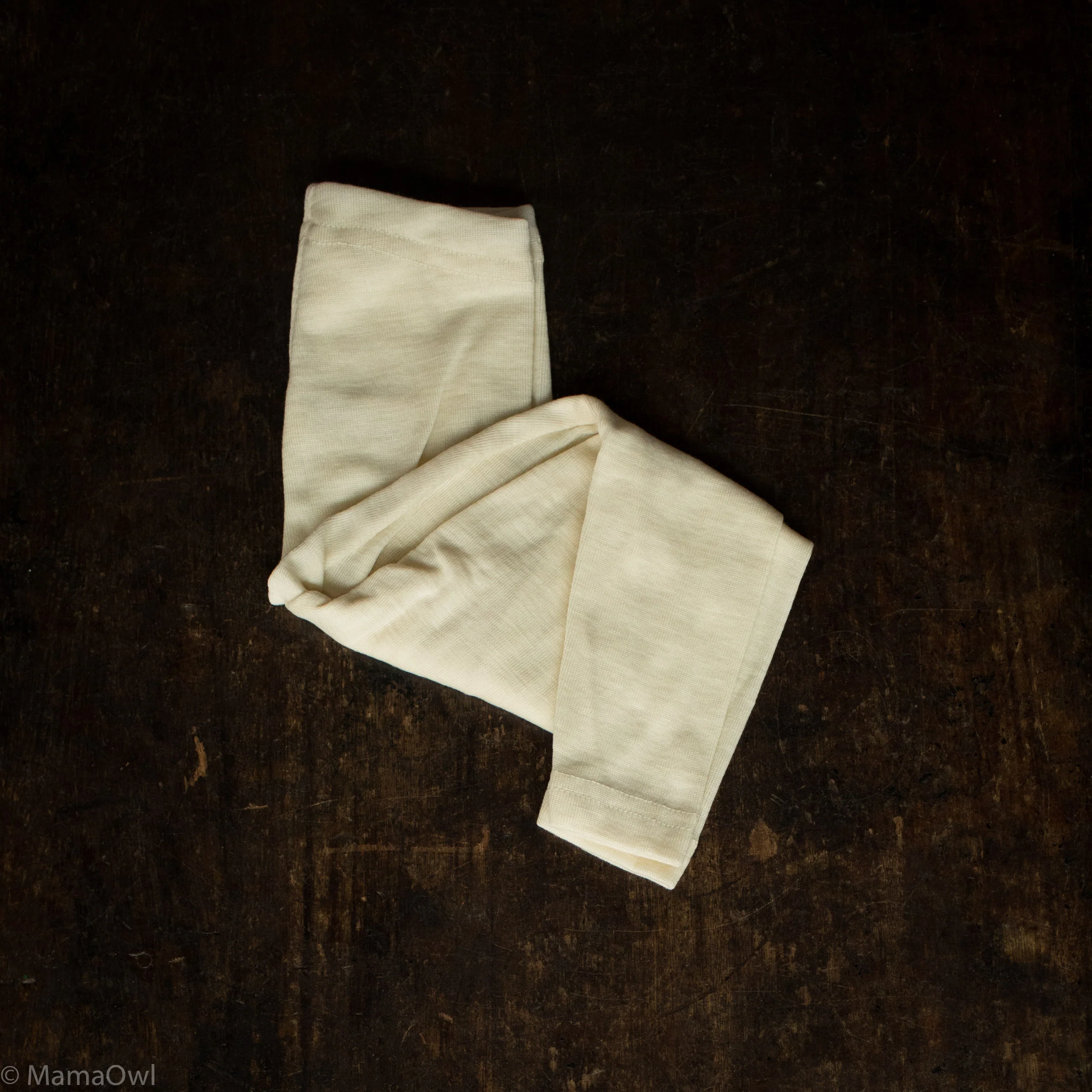 Baby & Kids Merino Wool & Silk Pyjama Set - Natural - Image 3