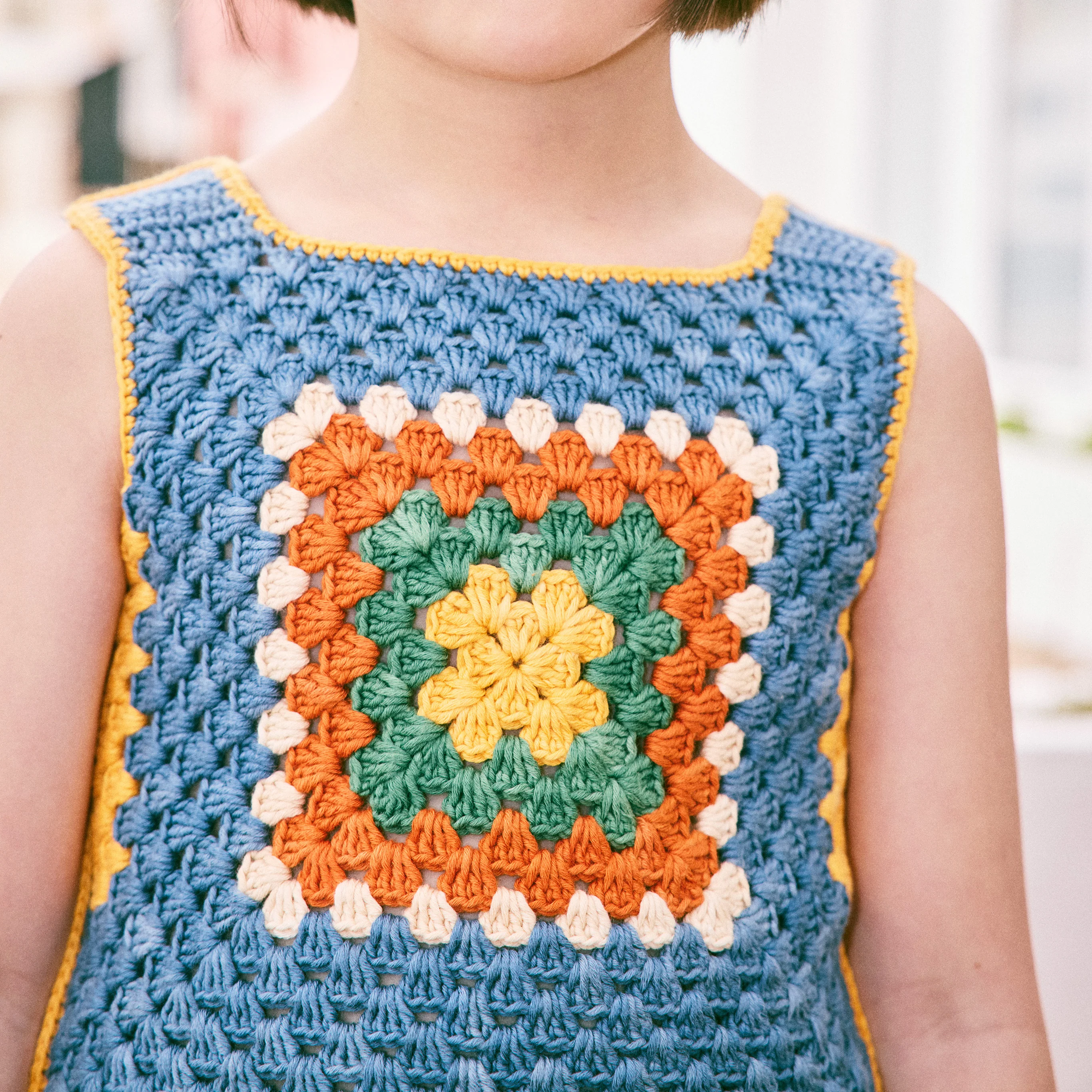 Kids Cotton Lake House Vest - Blueslate - Image 5