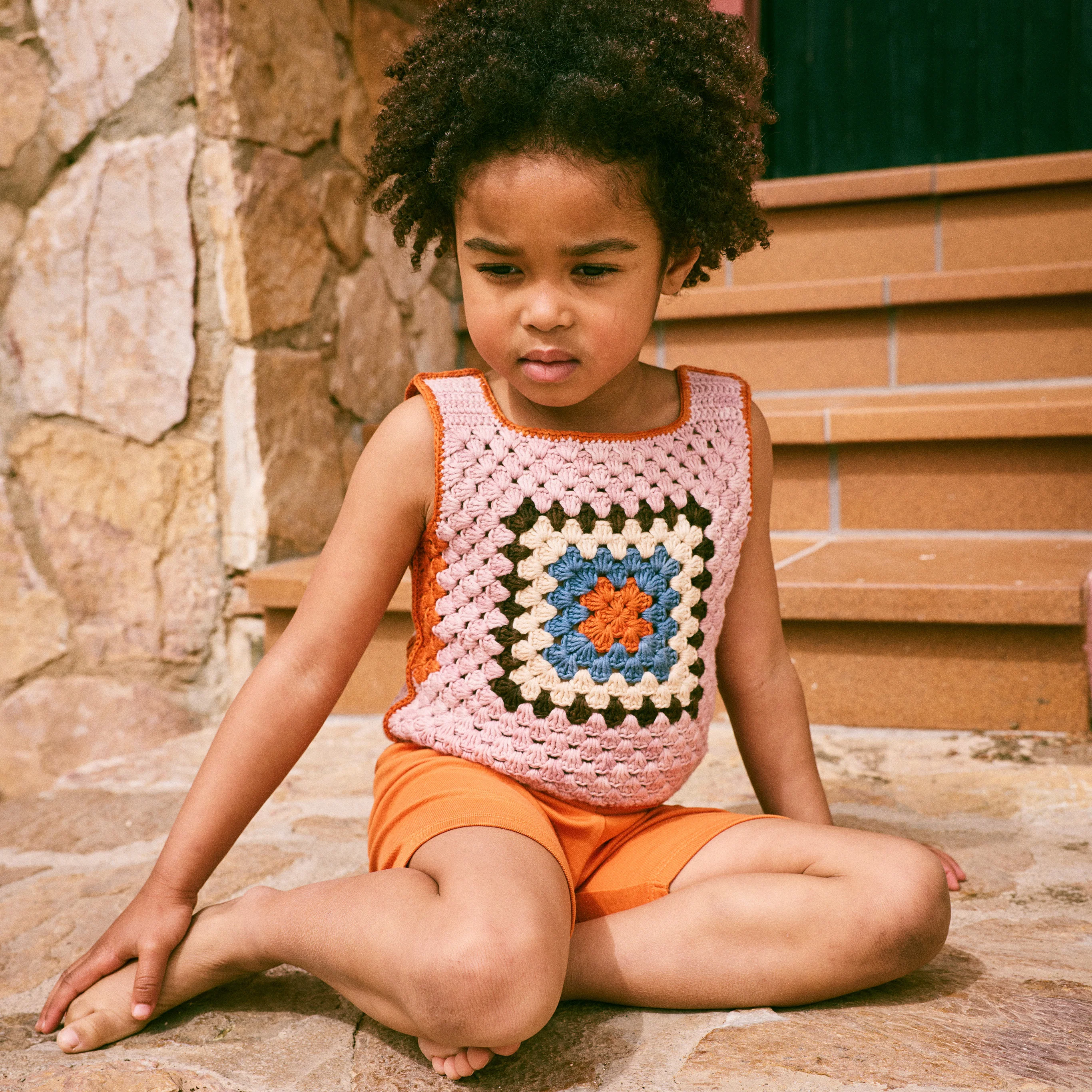 Kids Cotton Lake House Vest - Parfait