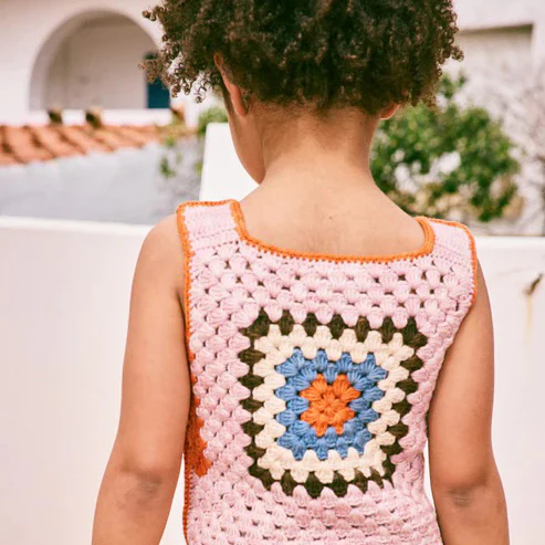 Kids Cotton Lake House Vest - Parfait - Image 4