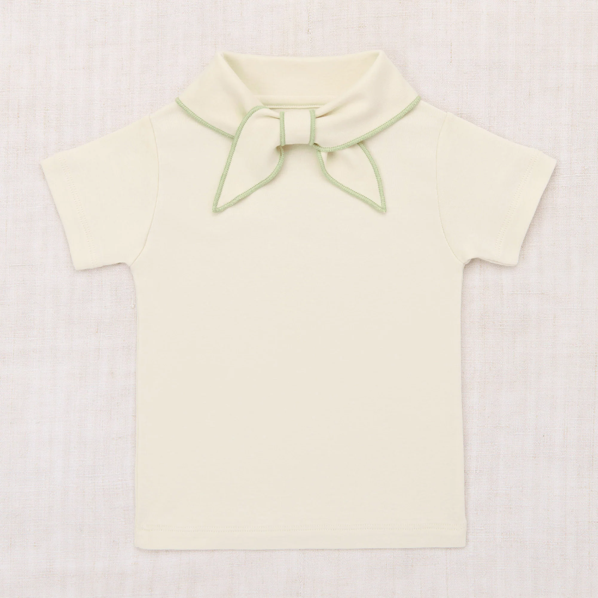 Kids Pima Cotton Scout Tee - Marzipan
