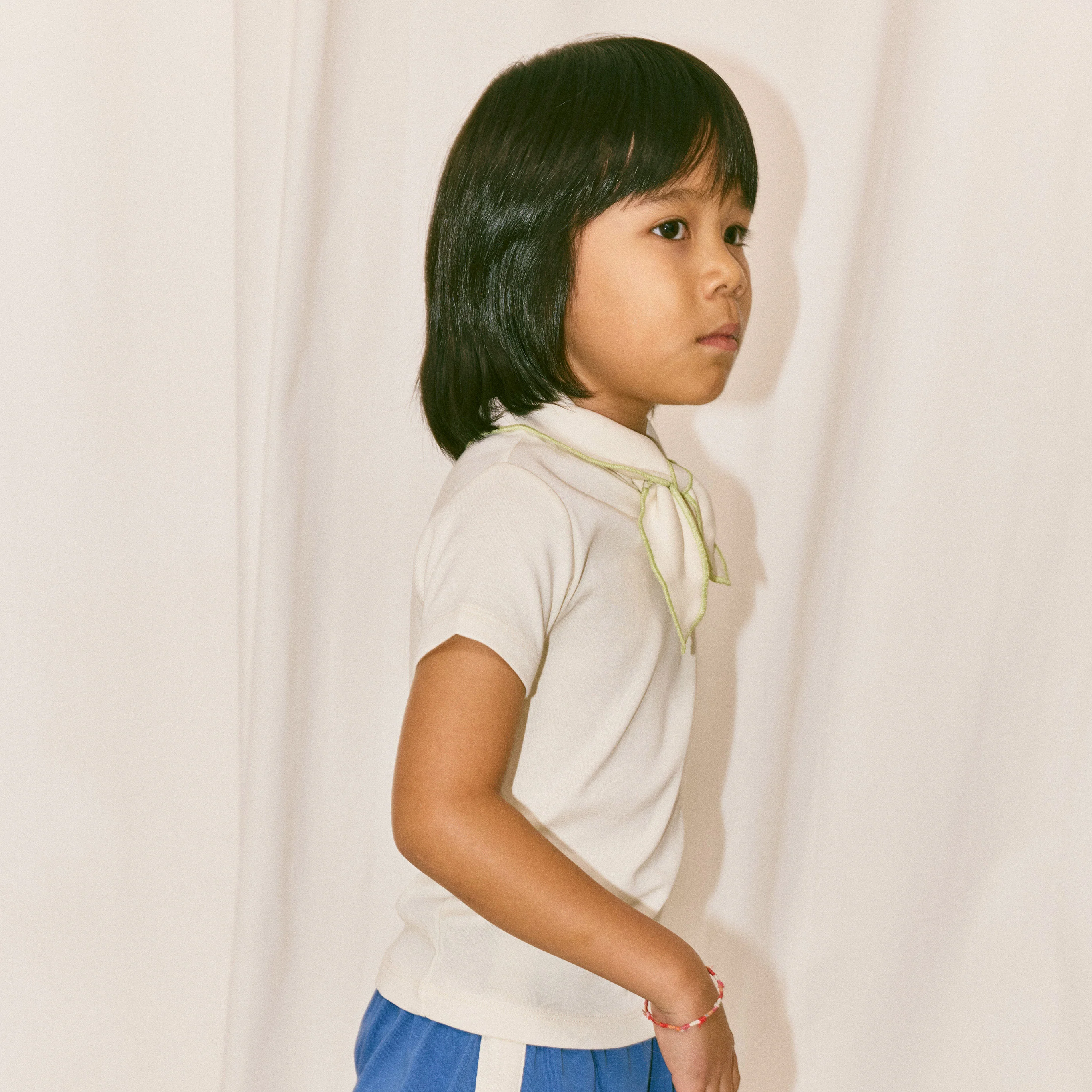 Kids Pima Cotton Scout Tee - Marzipan - Image 7