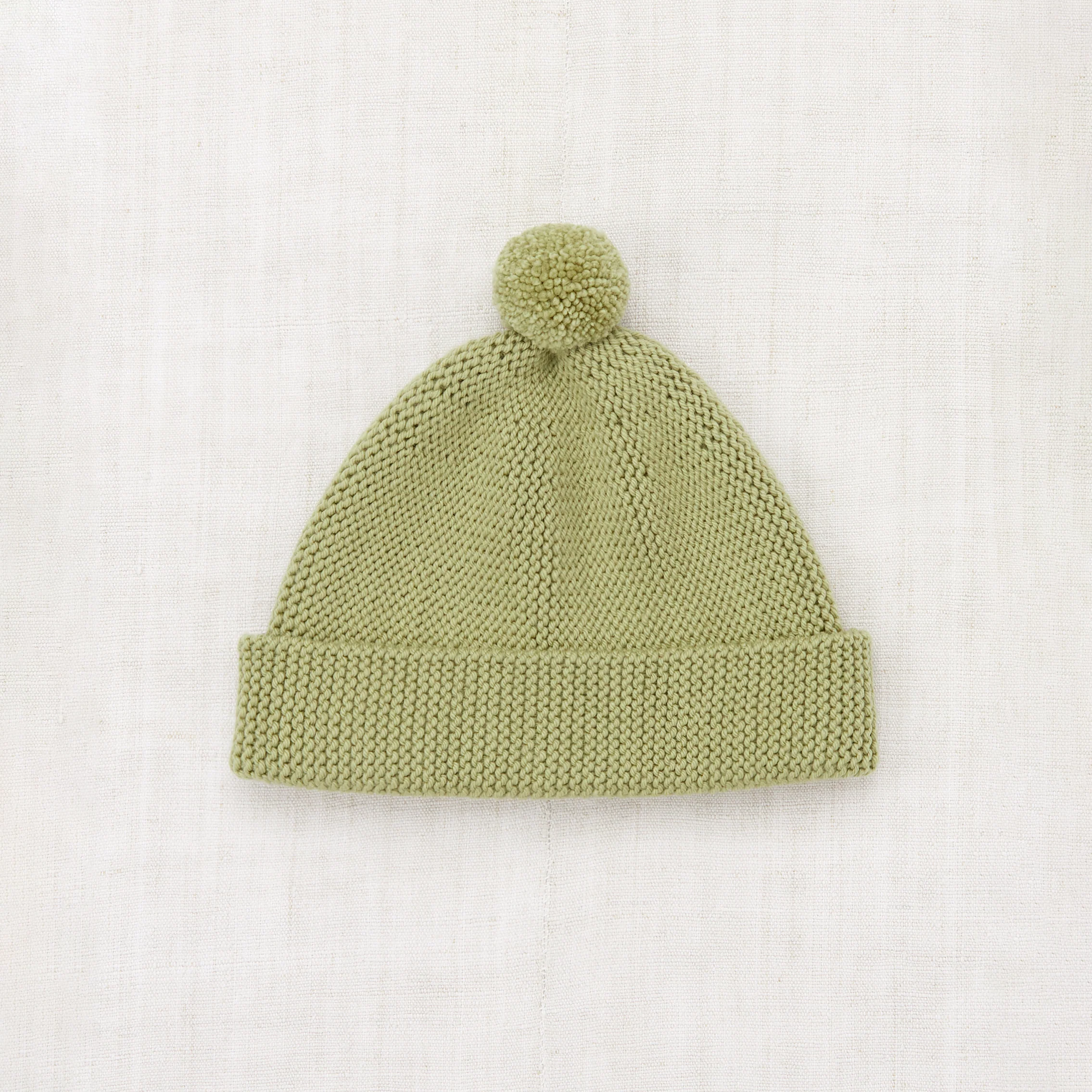 Kids Merino Wool Garter Hat - Linden - Image 2